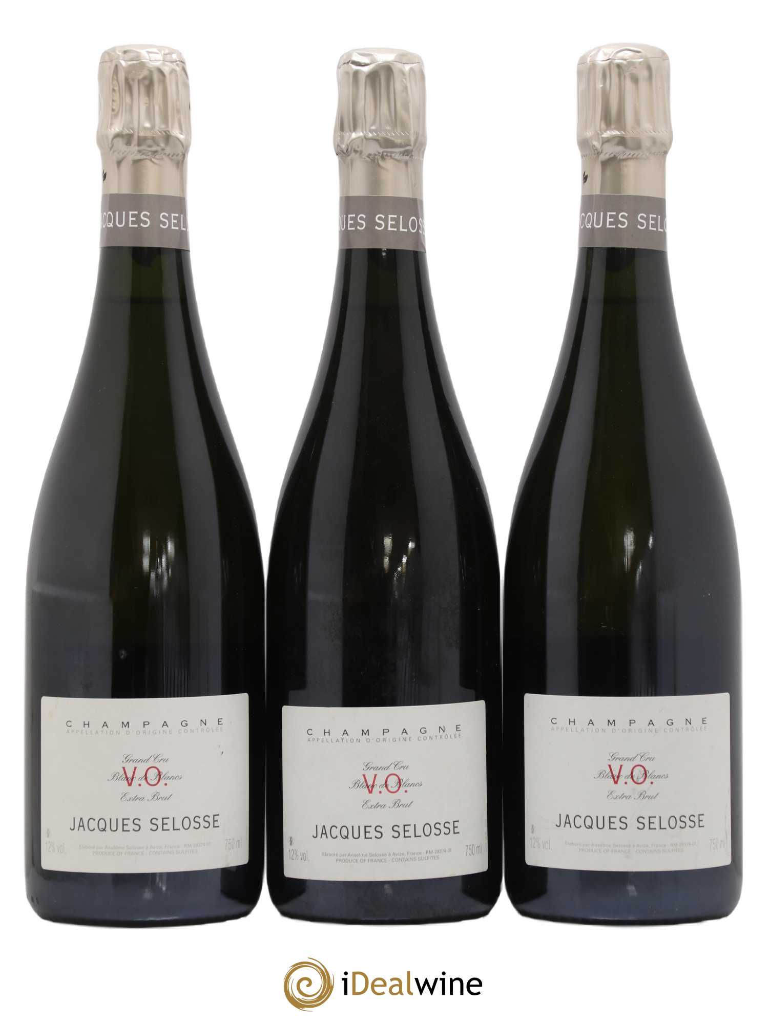 Version Originale Jacques Selosse - Lot de 3 bouteilles - 0