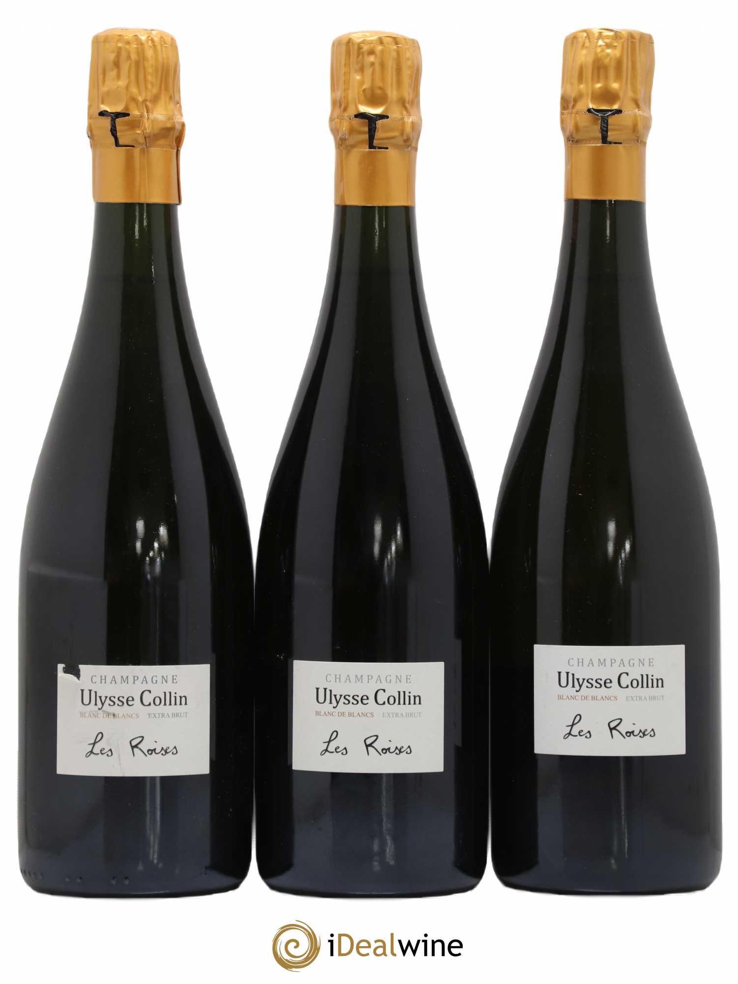 Les Roises Blanc de Blancs Extra-Brut Ulysse Collin - Lot de 3 bouteilles - 0