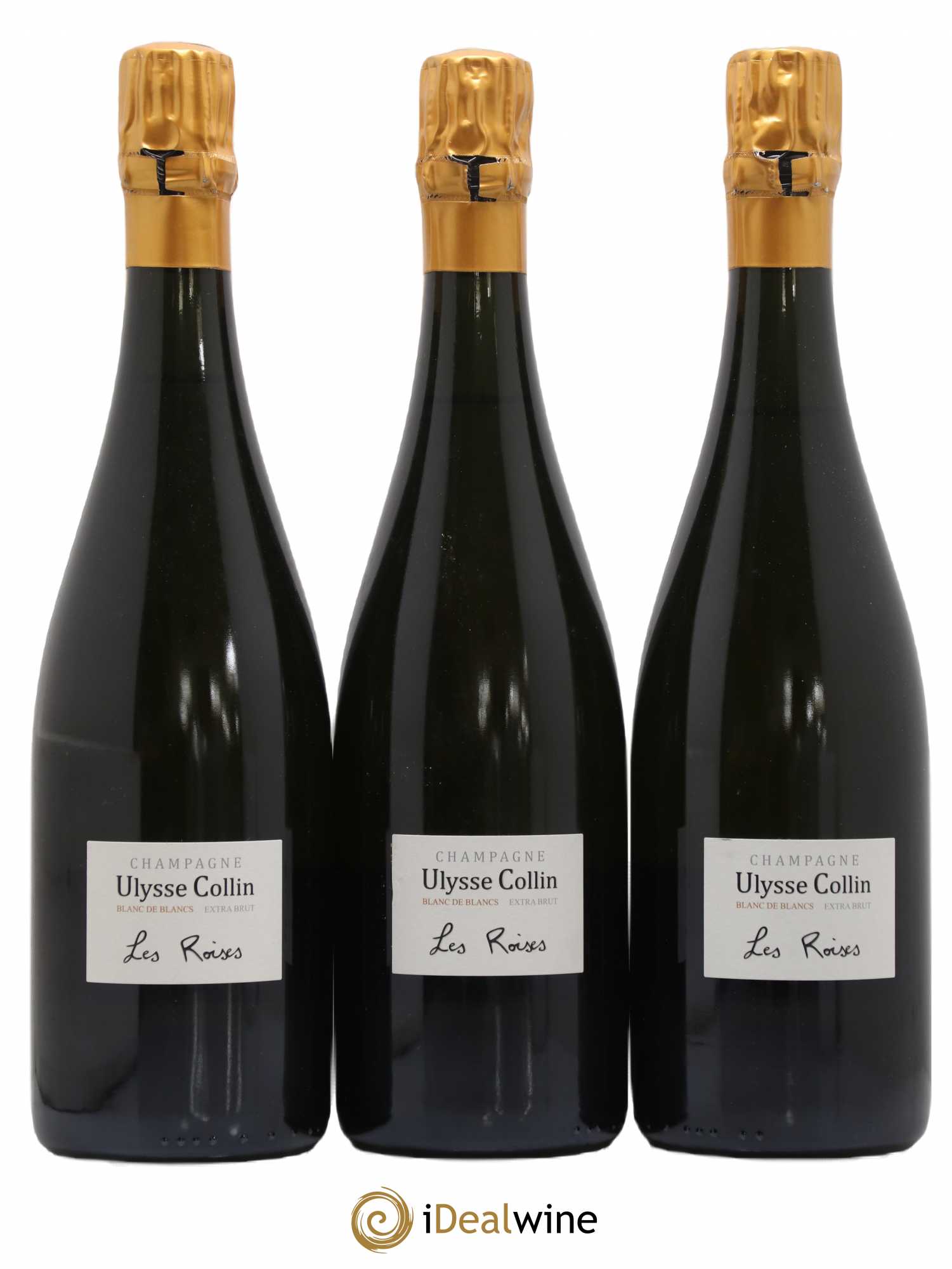 Les Roises Blanc de Blancs Extra-Brut Ulysse Collin - Lot de 3 bouteilles - 0