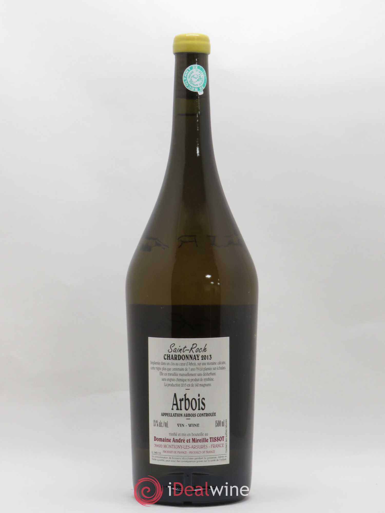 Arbois Cuvée Saint-Roch Domaine Tissot 2013 - Posten von 1 Magnum - 1