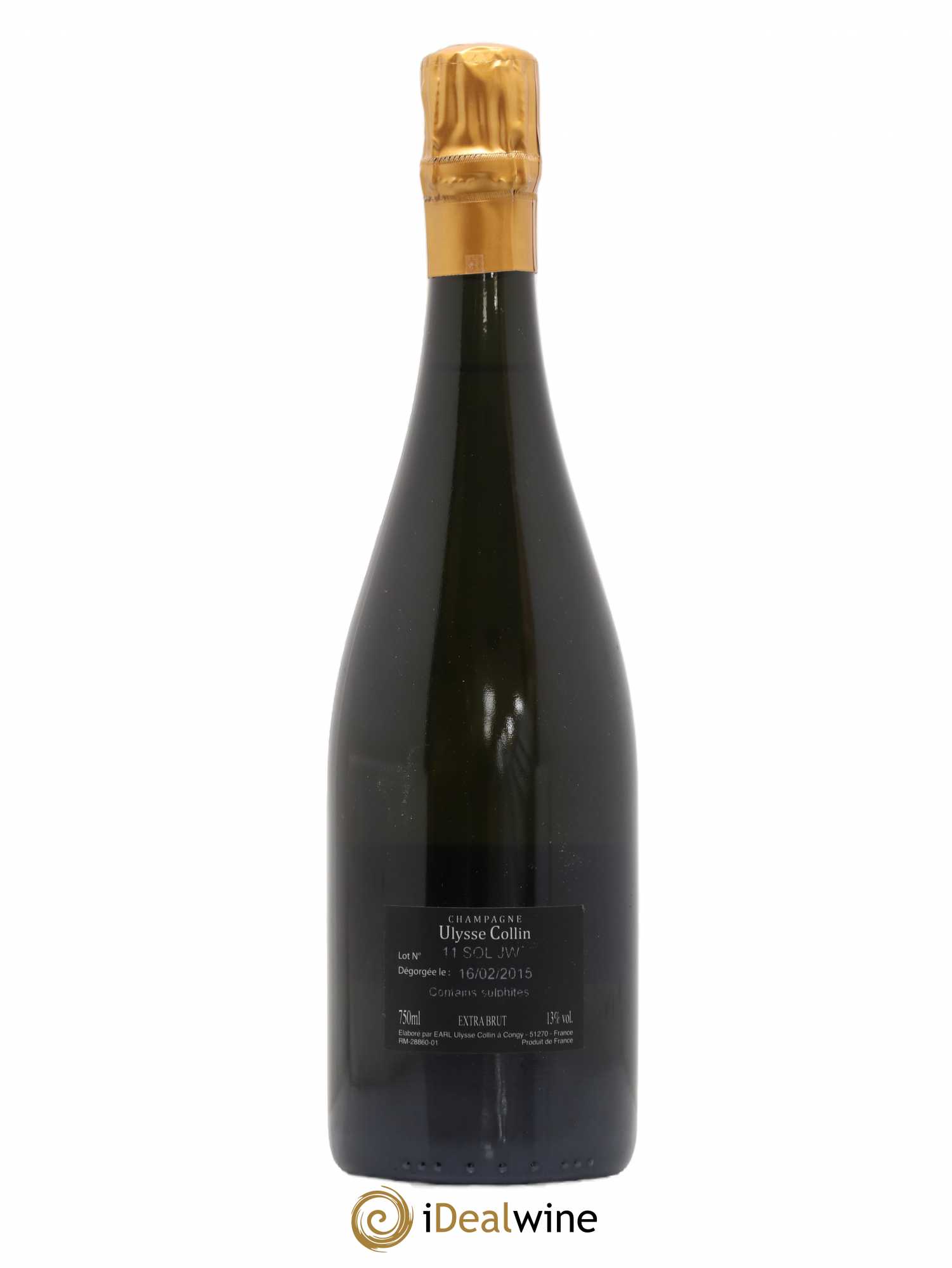 Les Roises Blanc de Blancs Extra-Brut Ulysse Collin - Lot de 1 bouteille - 1