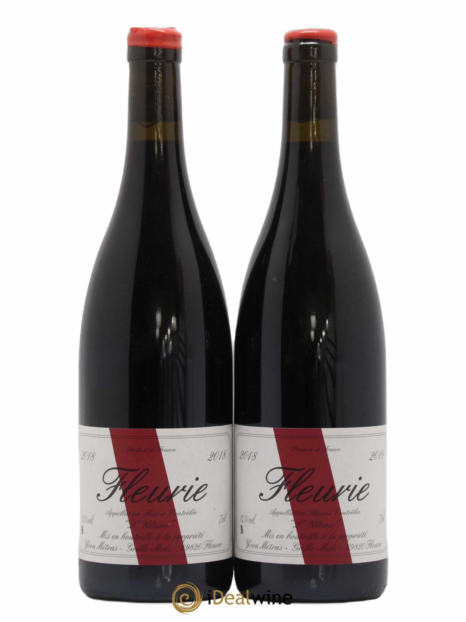 Fleurie l'Ultime Yvon Métras 2018 - Lot de 2 bouteilles - 0