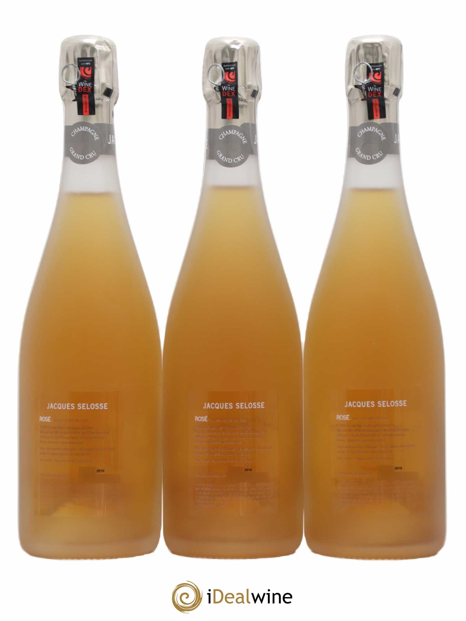 Rosé Brut Jacques Selosse - Lot de 3 bouteilles - 1