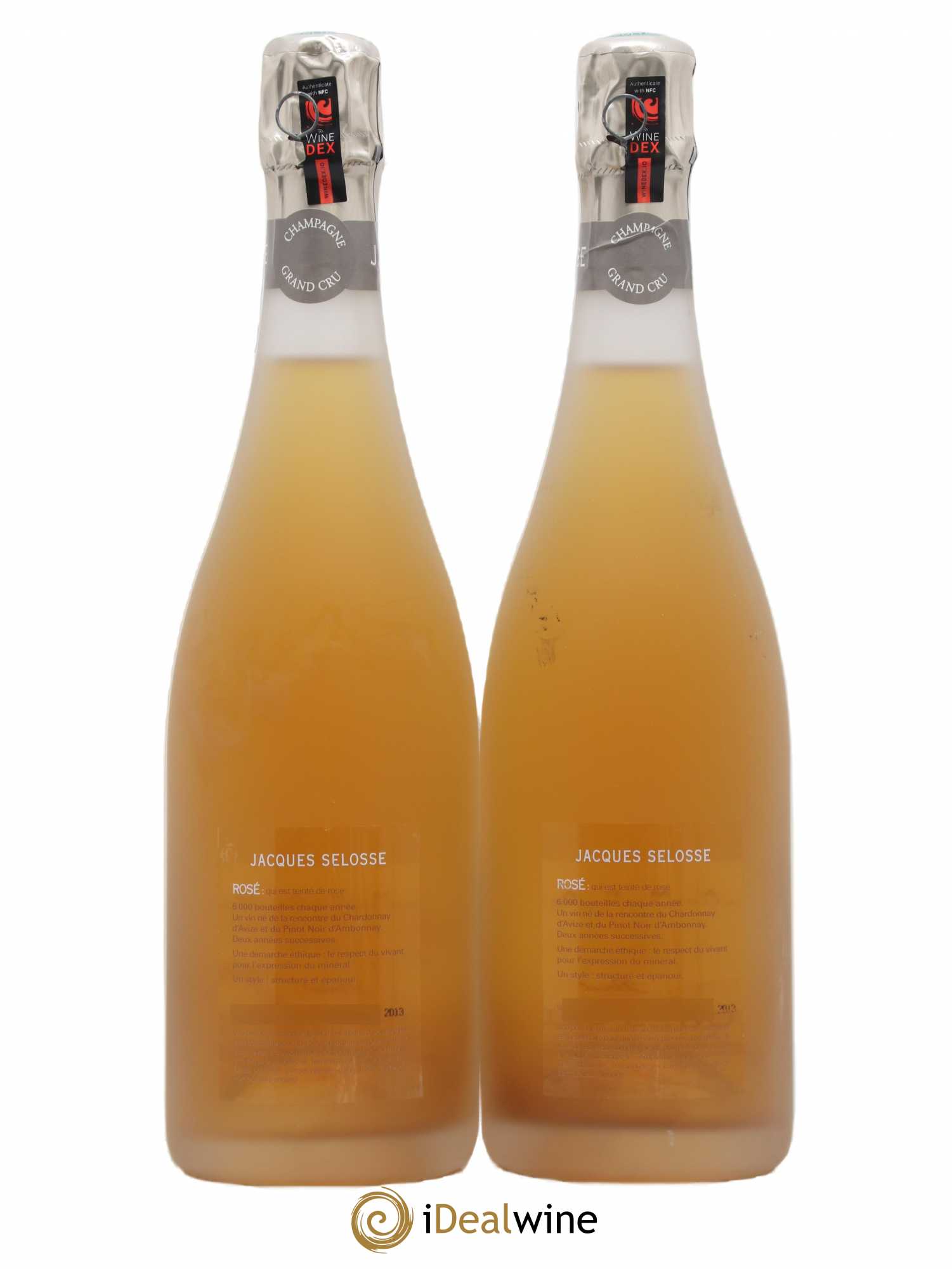 Rosé Brut Jacques Selosse - Lot de 2 bouteilles - 1