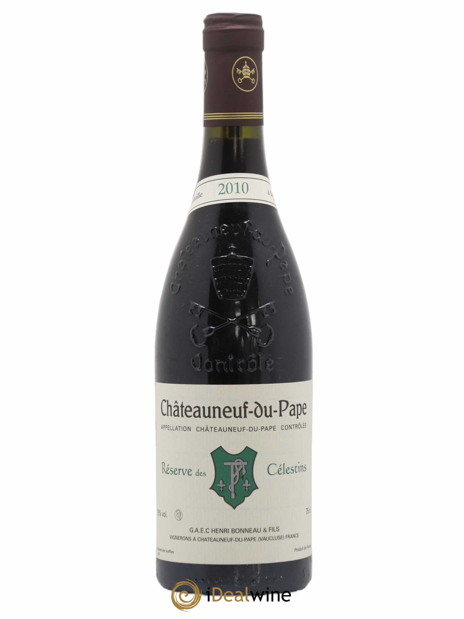 Châteauneuf-du-Pape Réserve des Célestins Henri Bonneau & Fils 2010 - Lot de 1 bouteille - 0