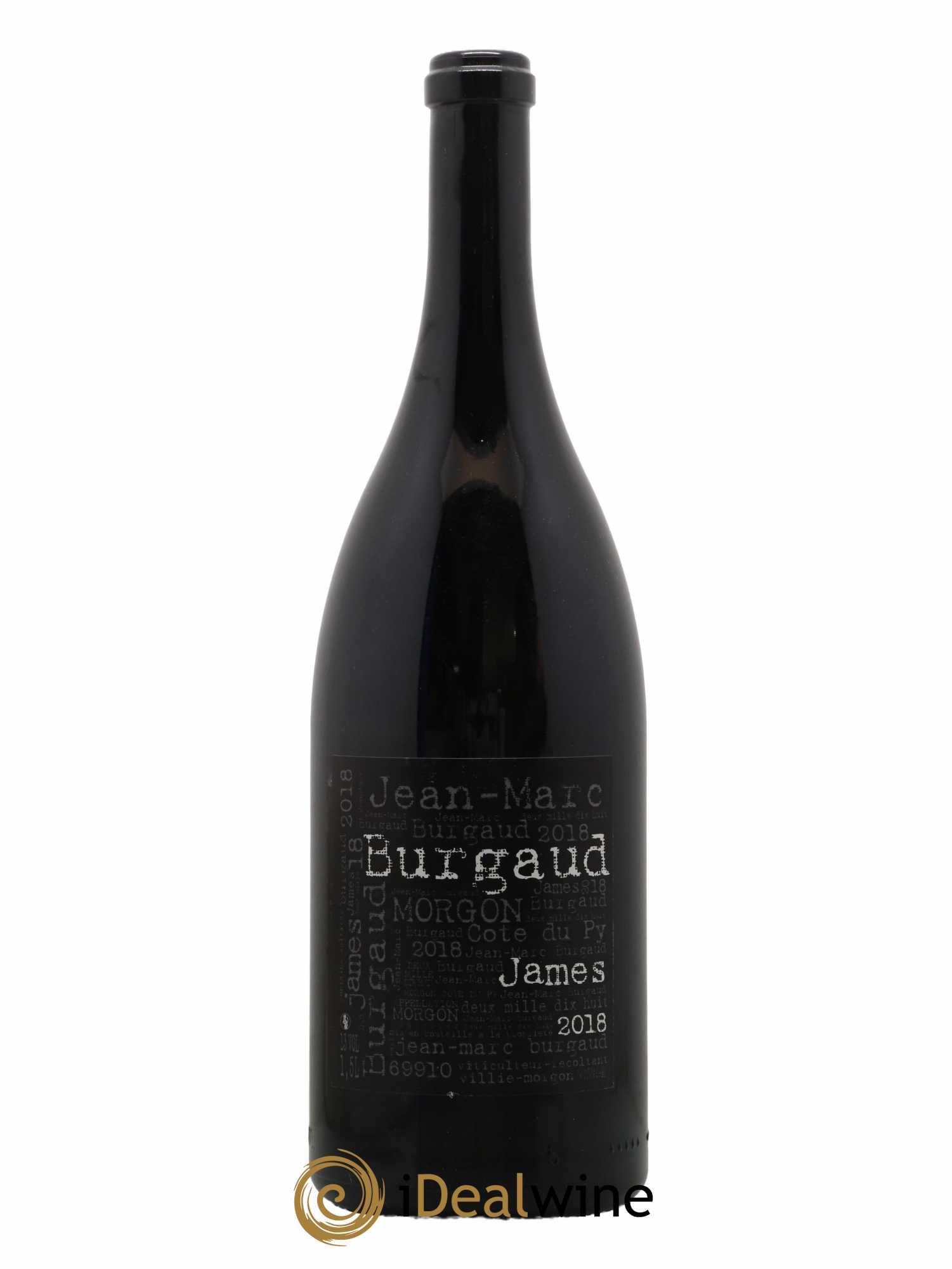 Morgon Côte du Py James Jean-Marc Burgaud (Domaine) 2018 - Lot de 1 magnum - 0