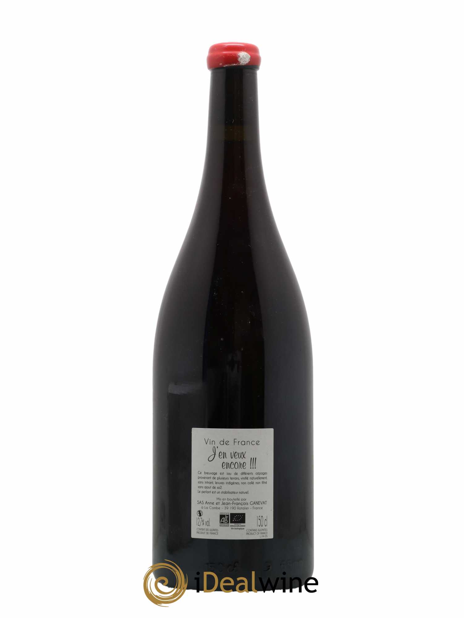 Vin de France J'en veux encore Anne et Jean François Ganevat 2019 - Lot de 1 magnum - 1