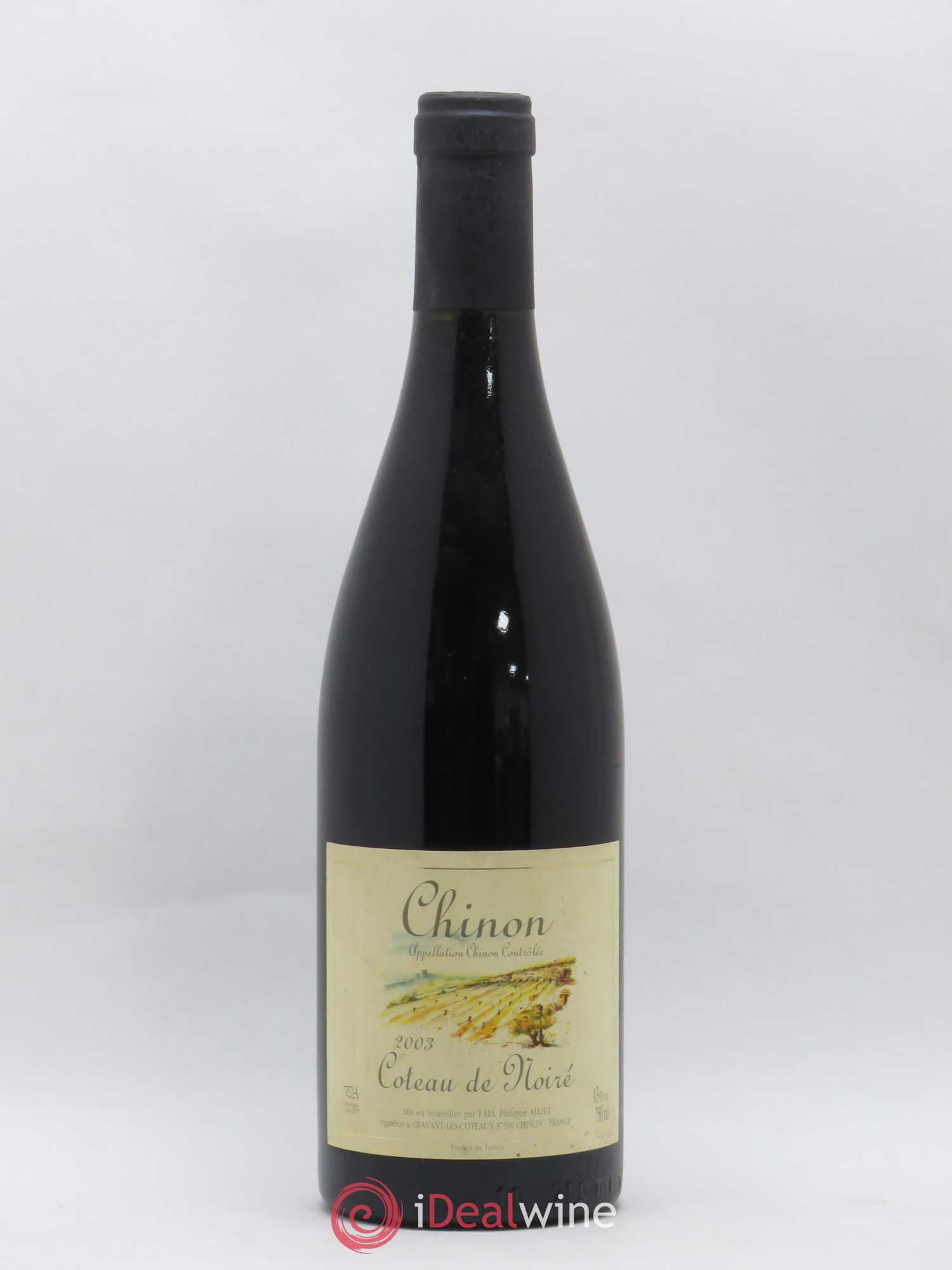 Chinon Coteau de Noiré Philippe Alliet 2003 - Lot de 1 bouteille - 0
