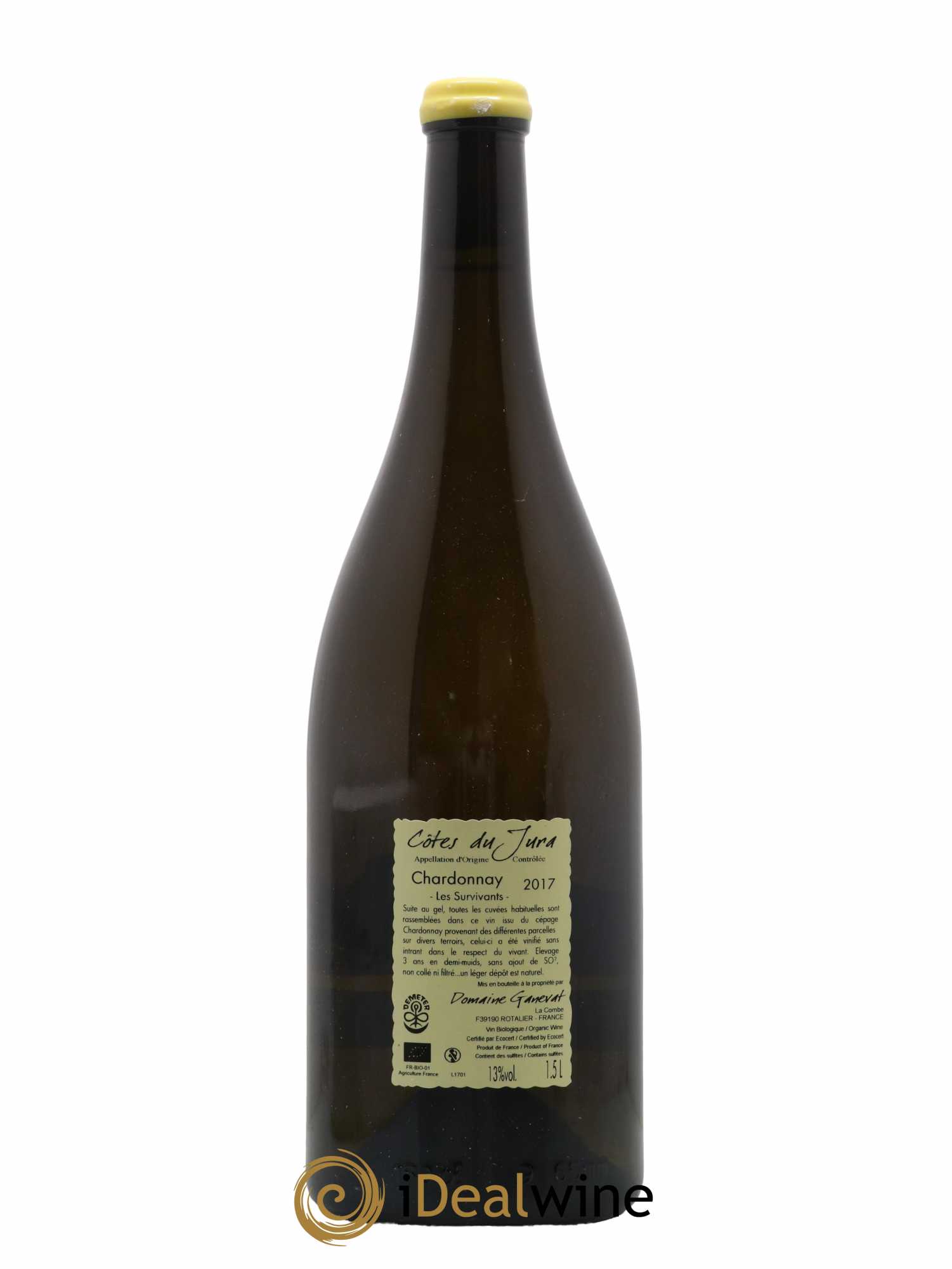 Côtes du Jura Les Survivants Jean-François Ganevat (Domaine) 2017 - Lot de 1 magnum - 1