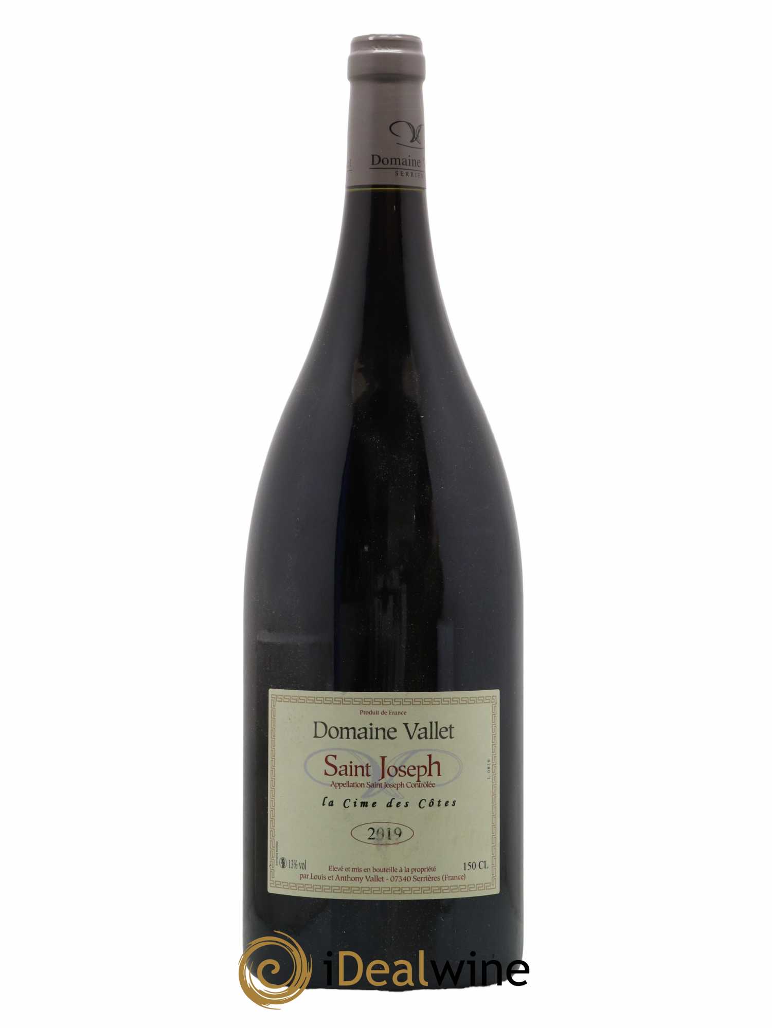 Saint-Joseph La Cîme Des Côtes Domaine Vallet 2019 - Lot de 1 magnum - 0