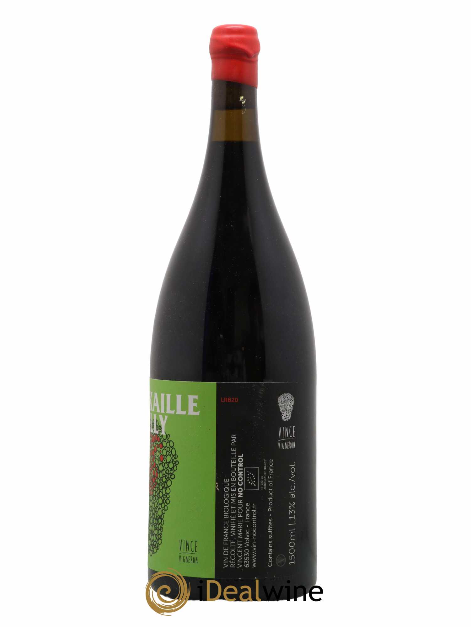 Vin de France Rockaille Billy No Control Vincent Marie 2020 - Lot de 1 magnum - 1