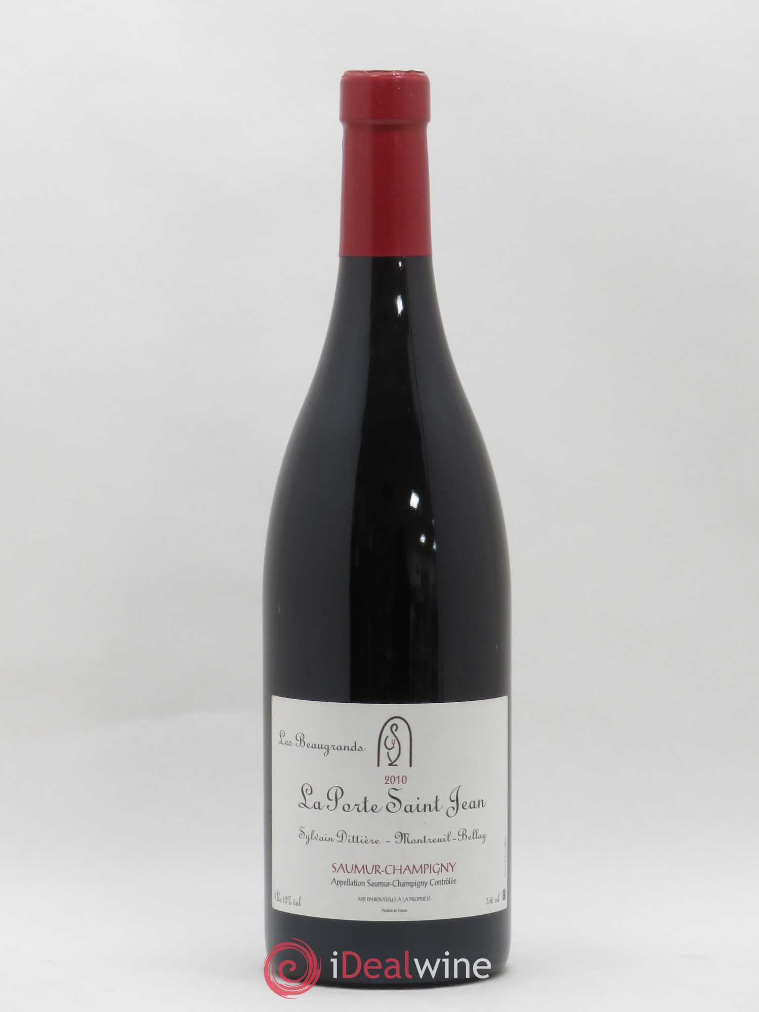 Saumur-Champigny Les Beaugrands La Porte Saint Jean 2010 - Lot de 1 bouteille - 0