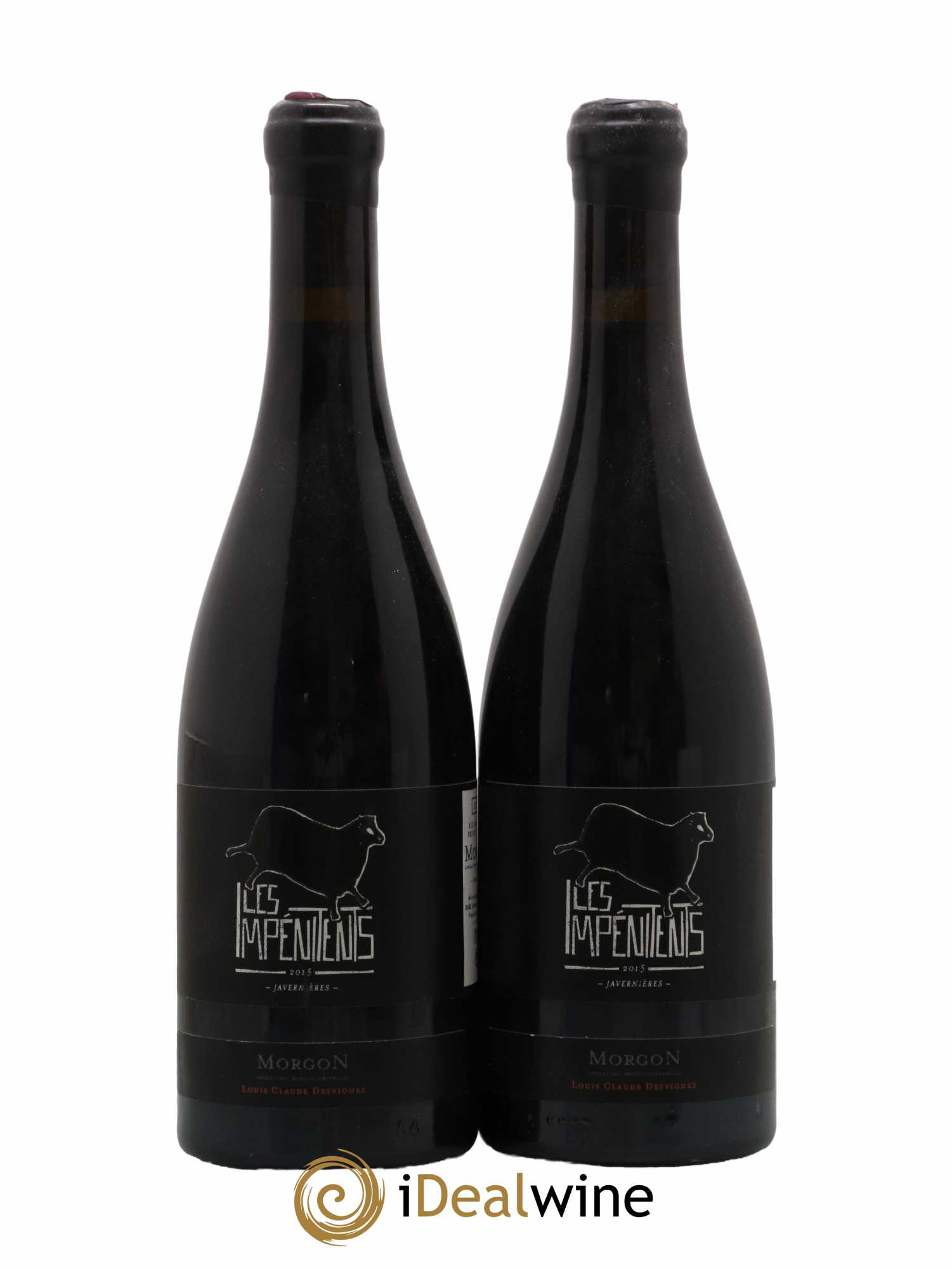 Morgon Javernières Les Impénitents Louis-Claude Desvignes 2015 - Lot de 2 bouteilles - 0