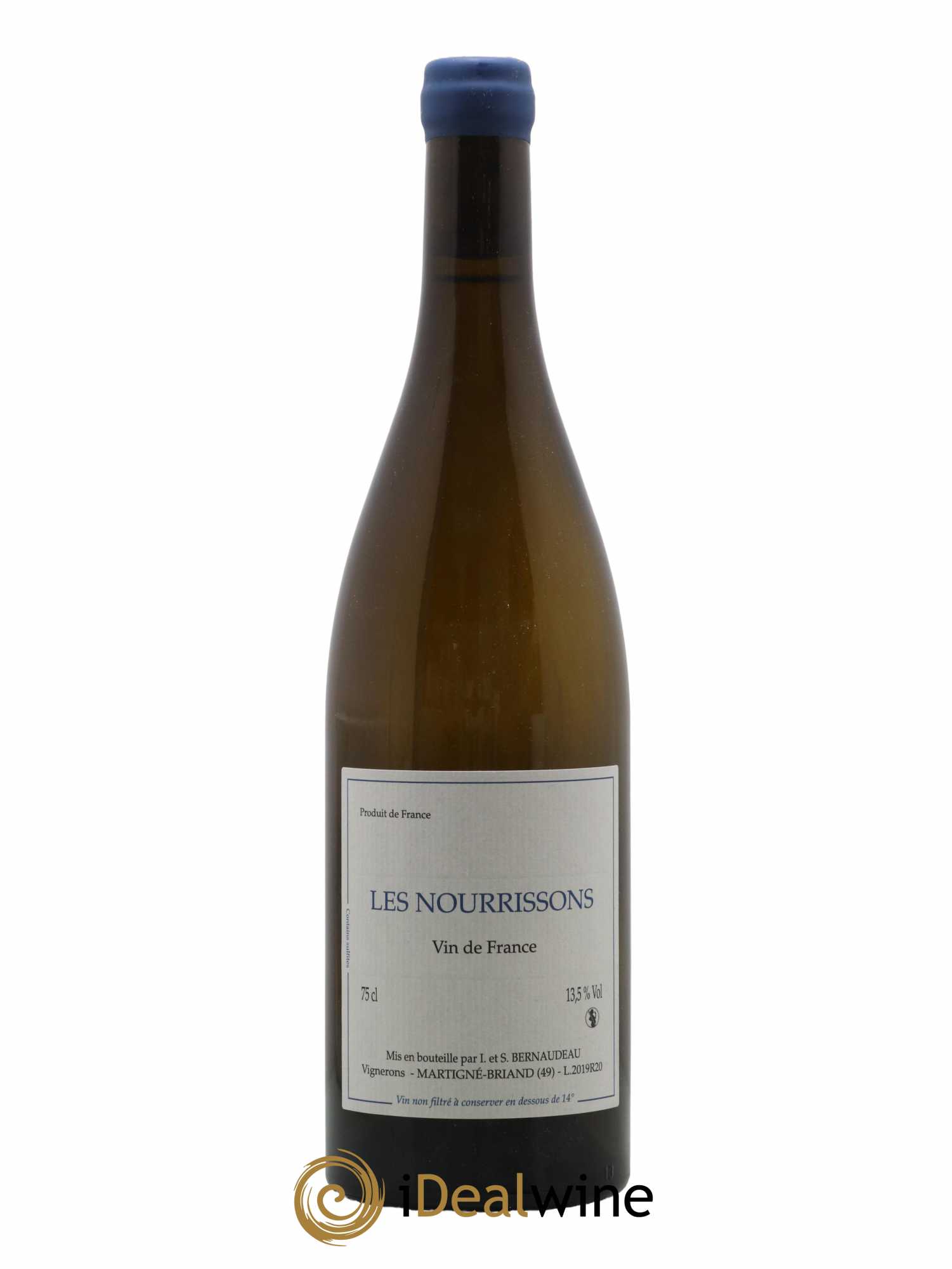 Vin de France Les Nourrissons Stéphane Bernaudeau 2019 - Lot de 1 bouteille - 0