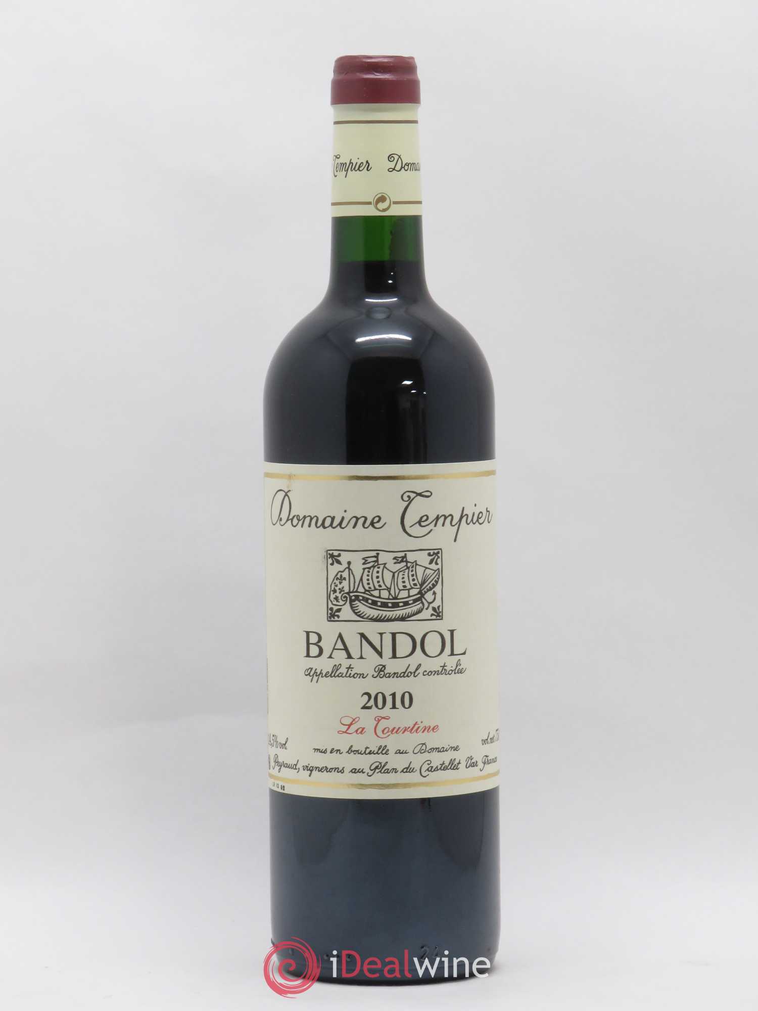 Bandol Domaine Tempier La Tourtine Famille Peyraud 2010 - Lot de 1 bouteille - 0