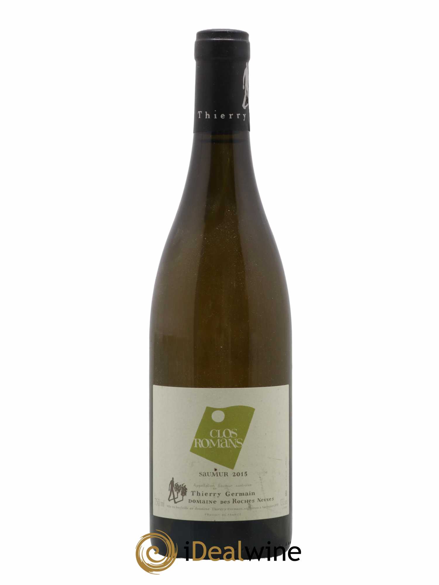 Saumur Clos Romans Domaine des Roches Neuves - Thierry Germain 2015 - Lot de 1 bouteille - 0