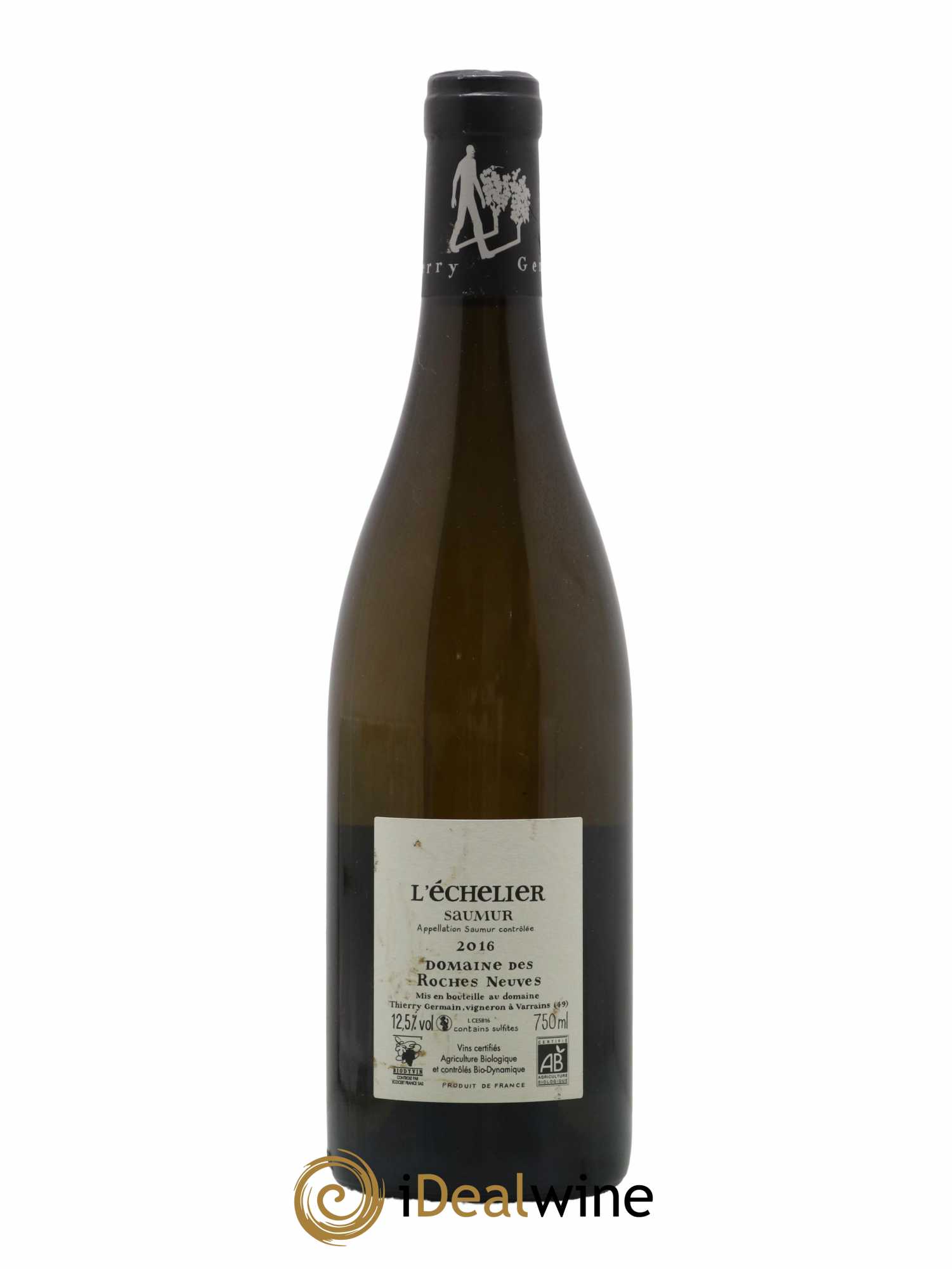 Saumur l'Echelier Domaine des Roches Neuves - Thierry Germain 2016 - Lot de 1 bouteille - 1