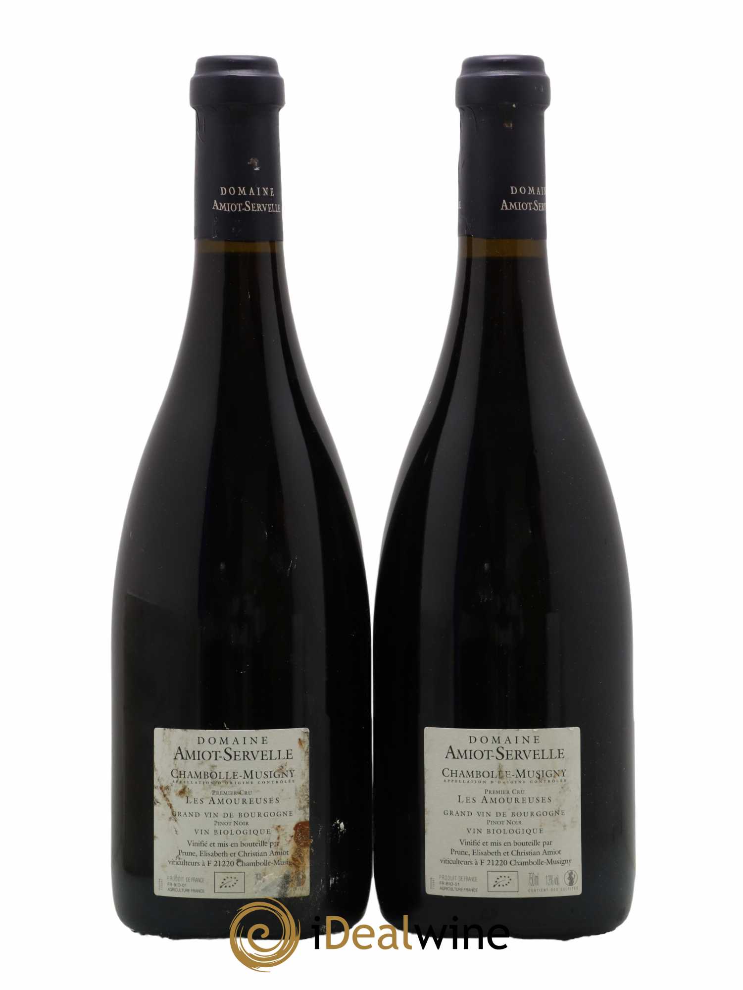 Chambolle-Musigny 1er Cru Les Amoureuses Amiot-Servelle 2014 - Lot de 2 bouteilles - 1