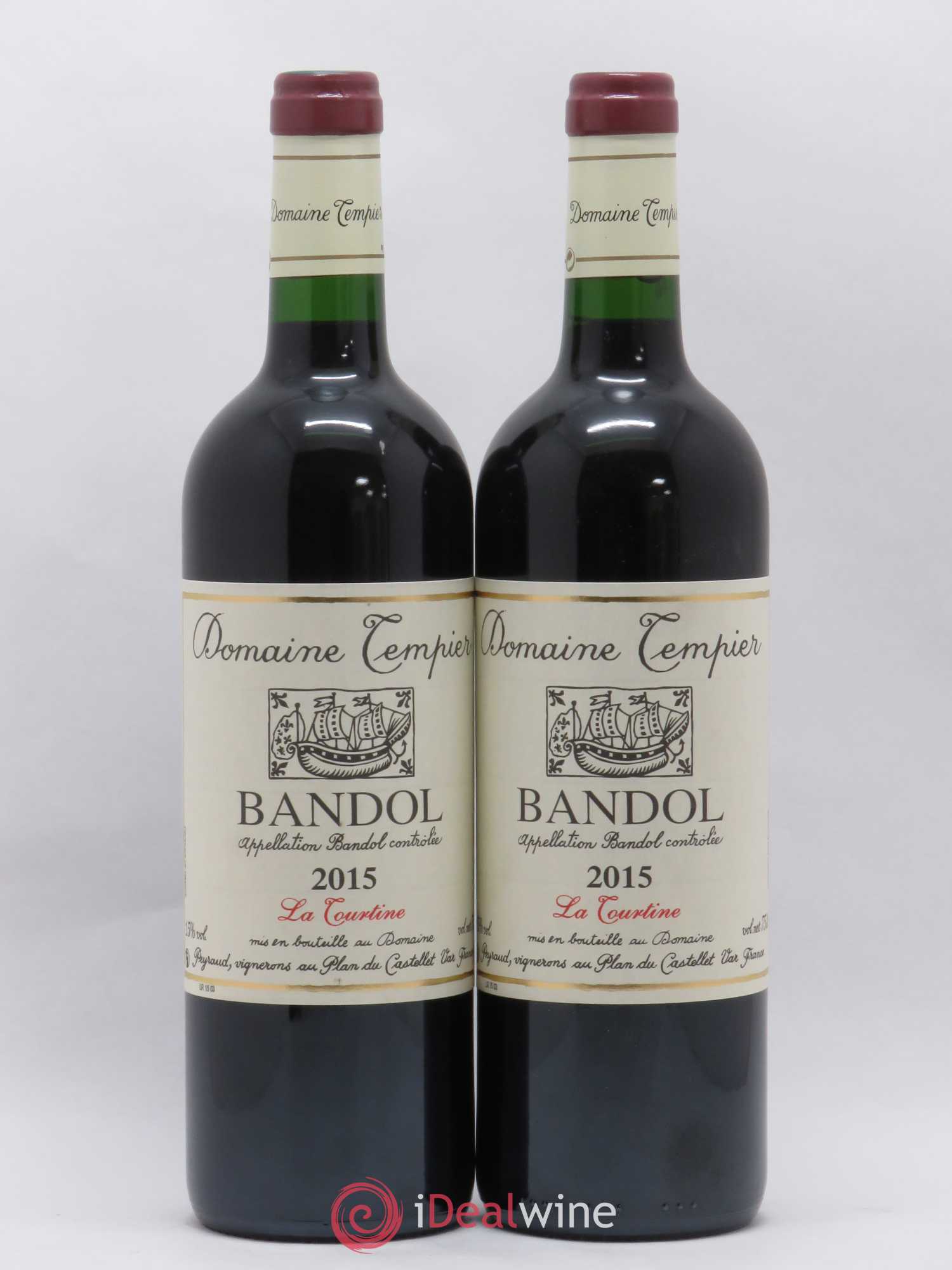Bandol Domaine Tempier La Tourtine Famille Peyraud 2015 - Lot de 2 bouteilles - 0