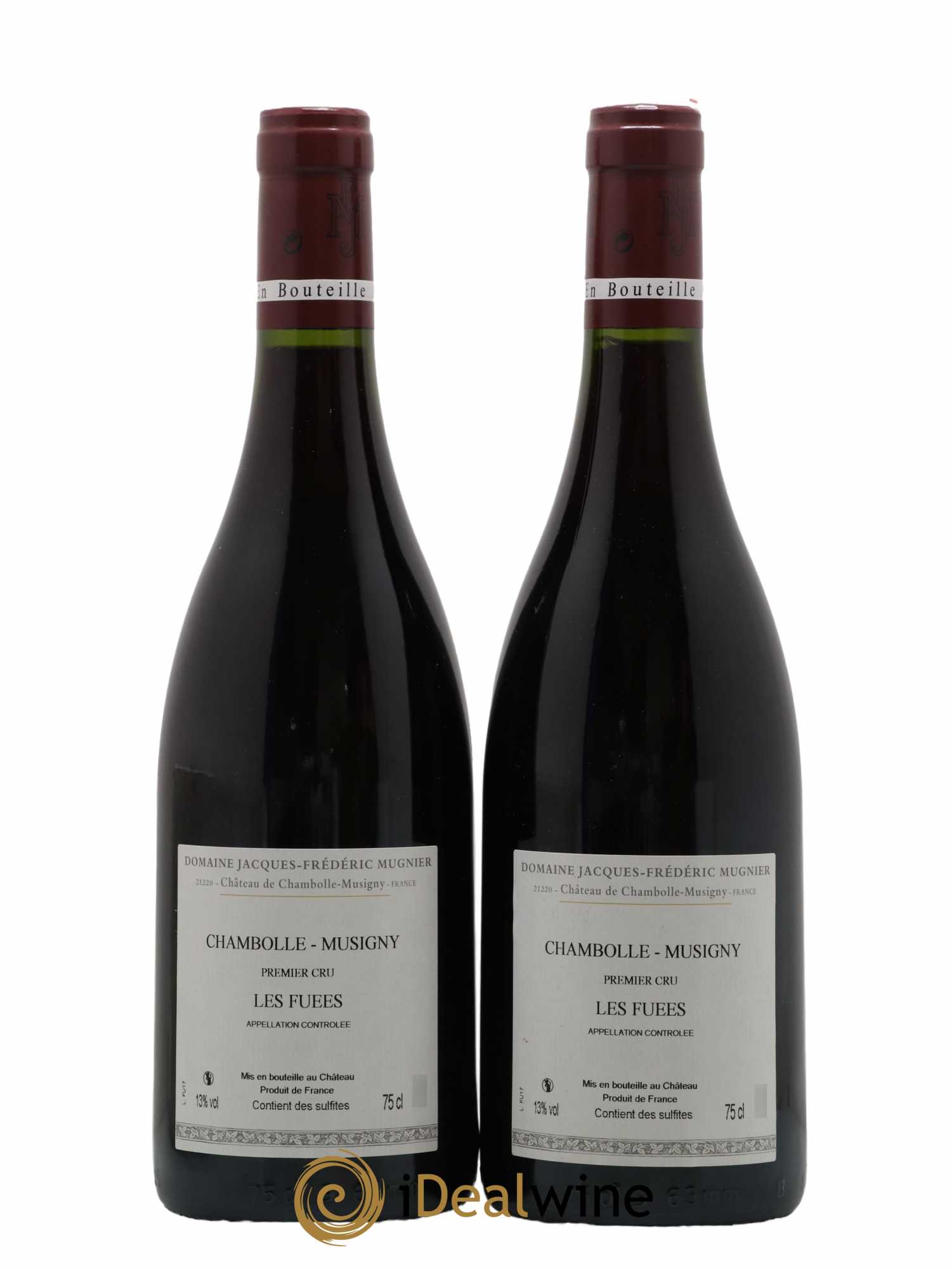 Chambolle-Musigny 1er Cru Les Fuées Jacques-Frédéric Mugnier 2017 - Lot de 2 bouteilles - 1