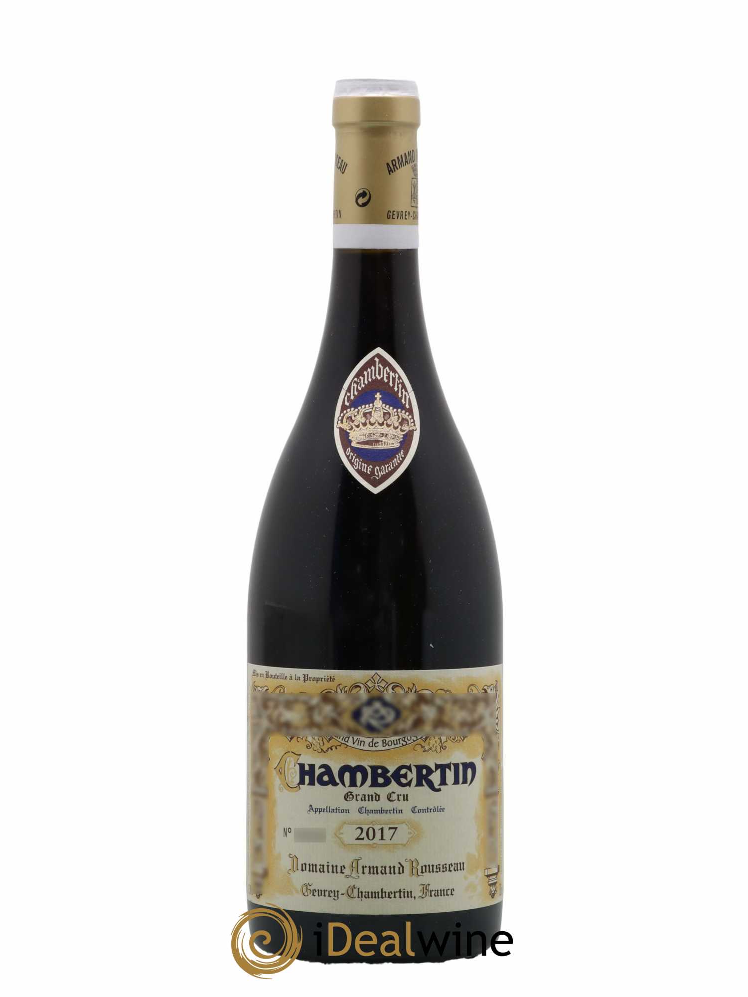 Chambertin Grand Cru Armand Rousseau (Domaine) 2017 - Lot de 1 bouteille - 0