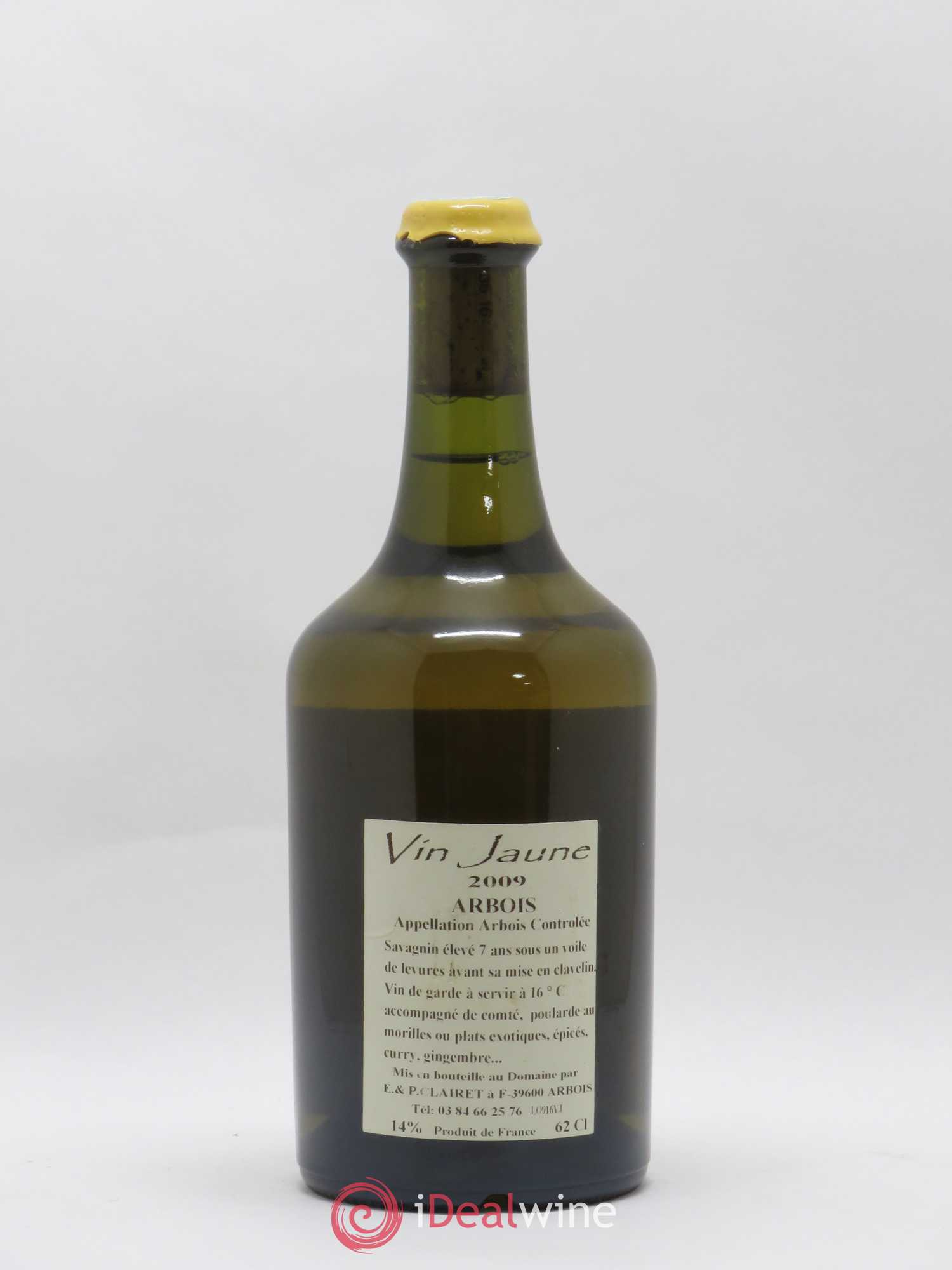 Arbois Vin Jaune Domaine de la Tournelle 2009 - Lot de 1 bouteille - 1