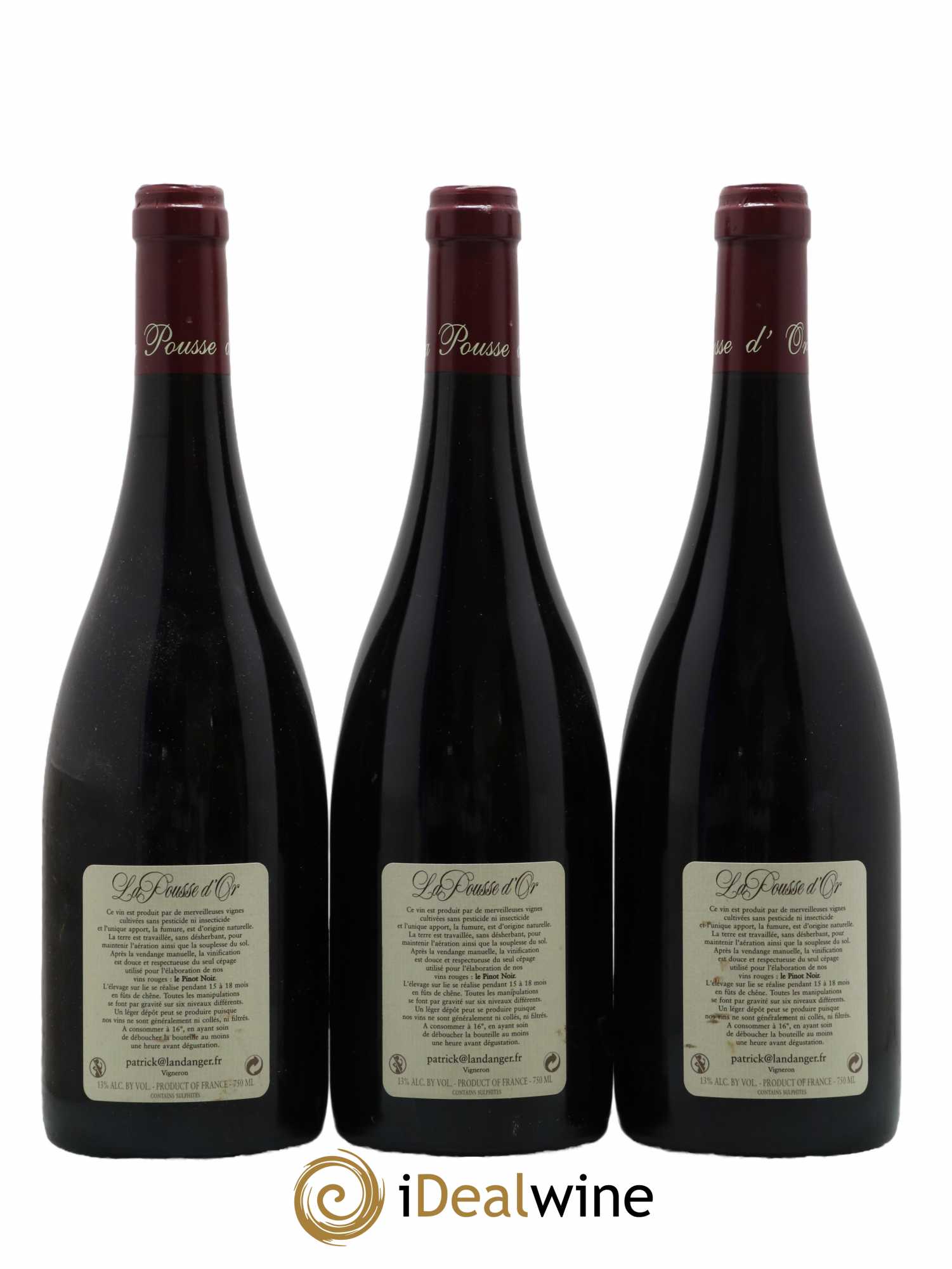 Chambolle-Musigny 1er Cru Les Amoureuses La Pousse d'Or (Domaine de) 2010 - Lot de 3 bouteilles - 1