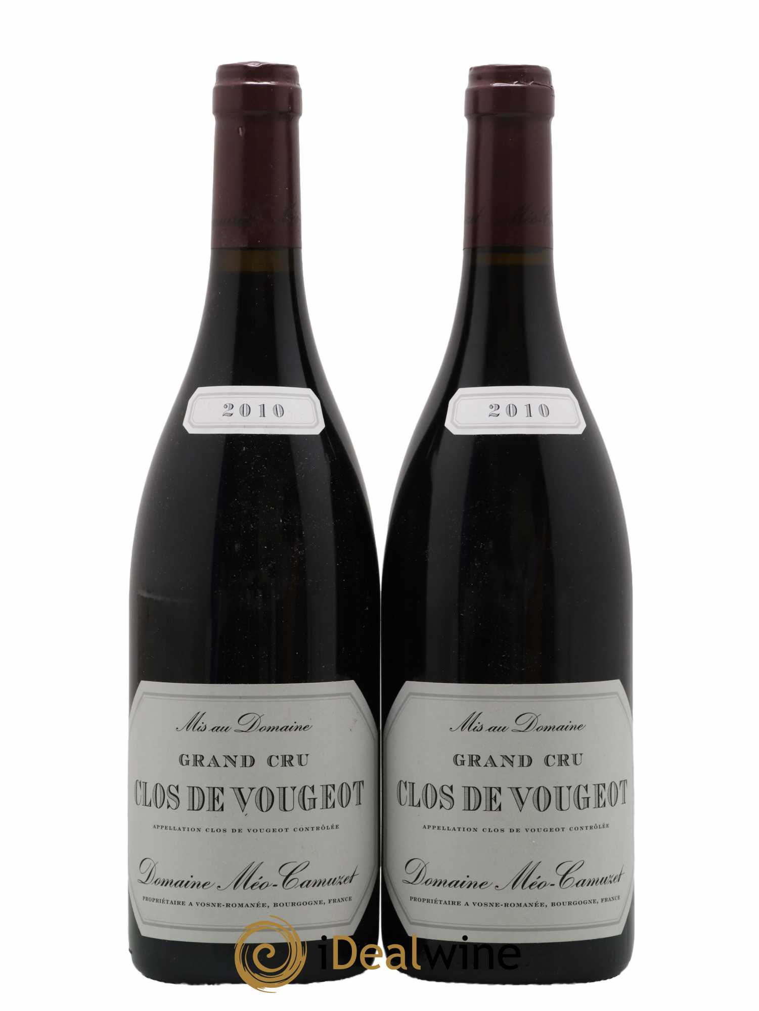 Clos de Vougeot Grand Cru Méo-Camuzet (Domaine) 2010 - Lot de 2 bouteilles - 0