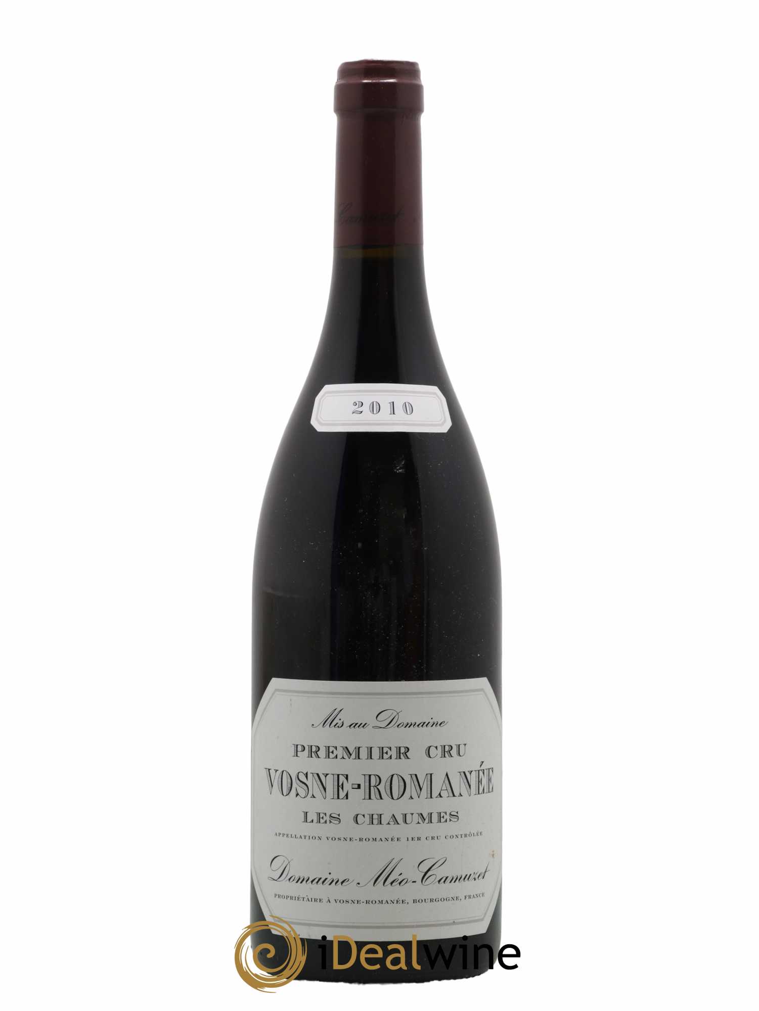 Vosne-Romanée 1er Cru Les Chaumes Méo-Camuzet (Domaine) 2010 - Lot de 1 bouteille - 0