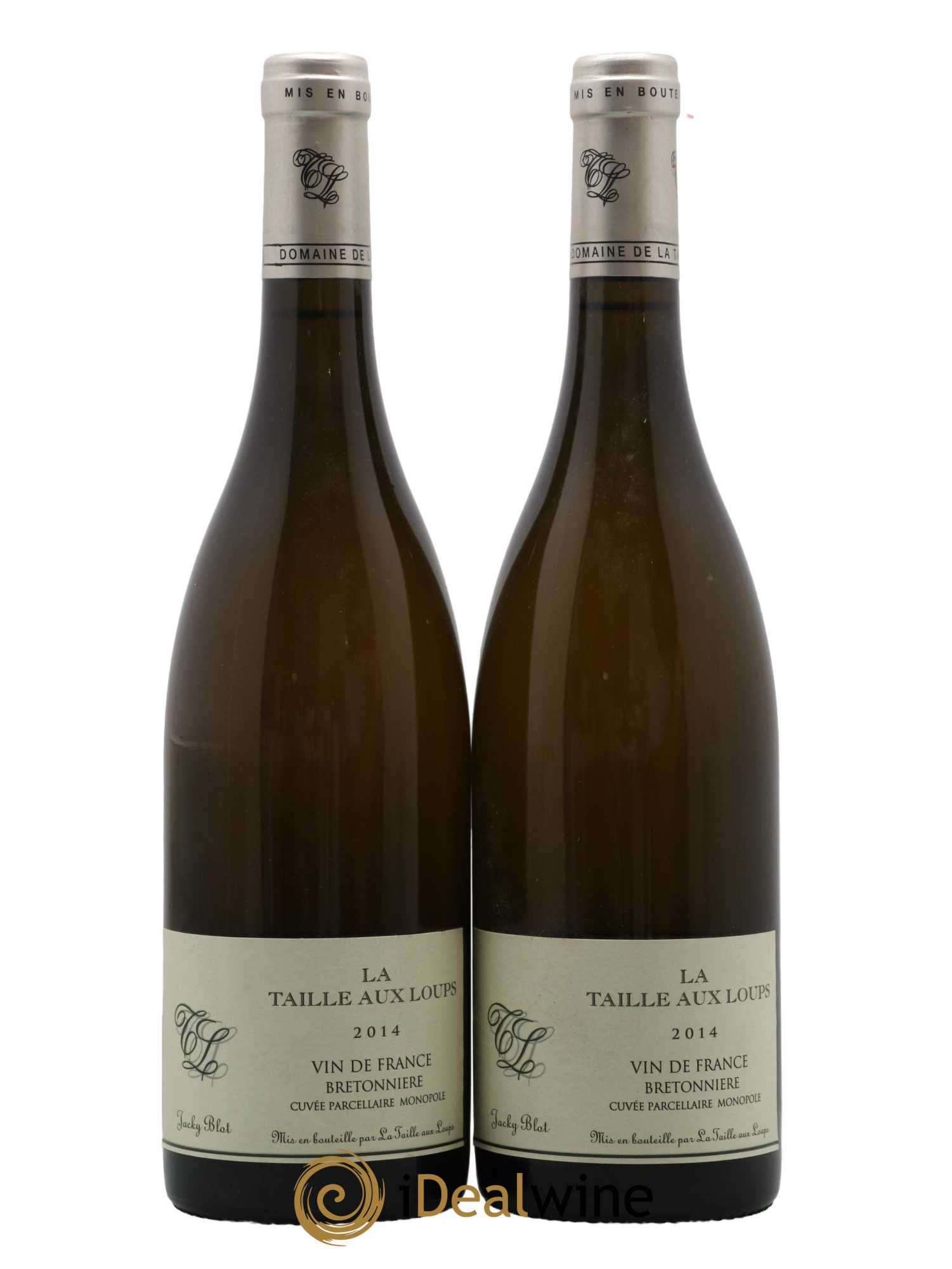 Vin de France Bretonnière La Taille aux Loups - Jacky Blot 2014 - Lot de 2 bouteilles - 0