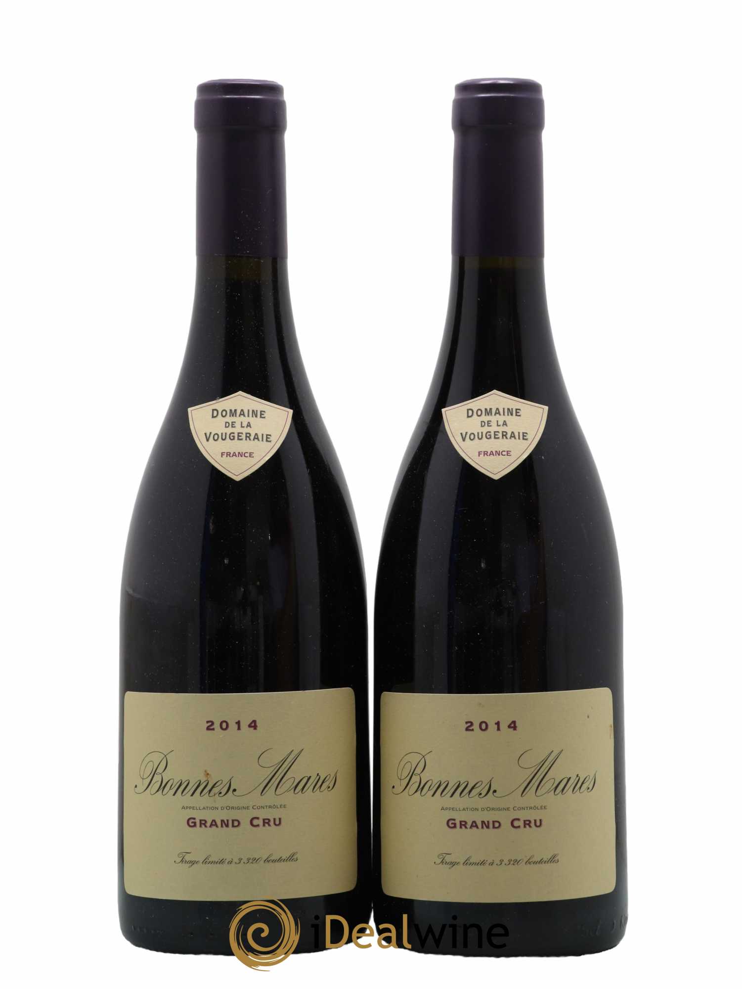 Bonnes-Mares Grand Cru La Vougeraie 2014 - Lot de 2 bouteilles - 0