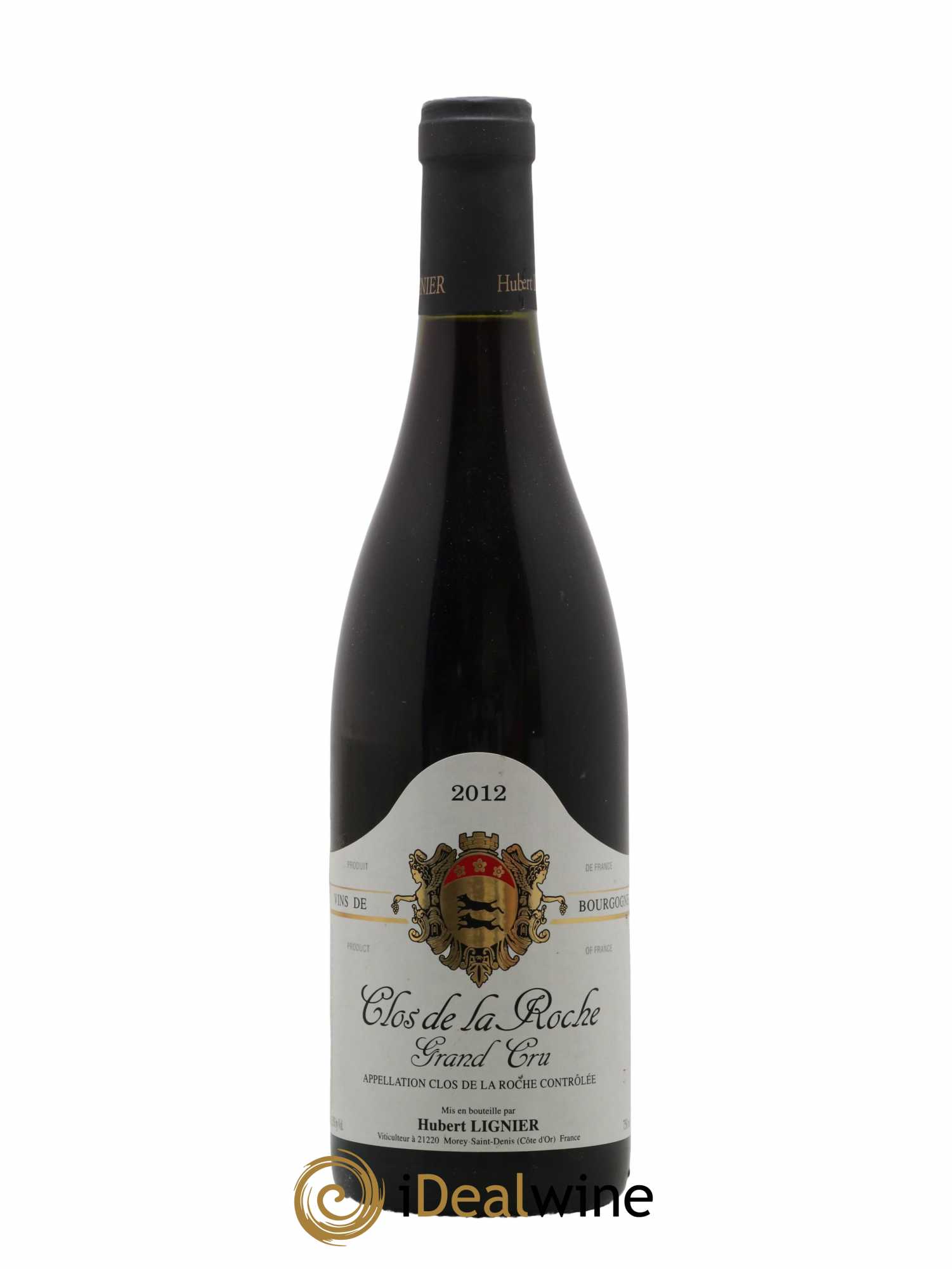 Clos de la Roche Grand Cru Hubert Lignier (Domaine) 2012 - Lot de 1 bouteille - 0
