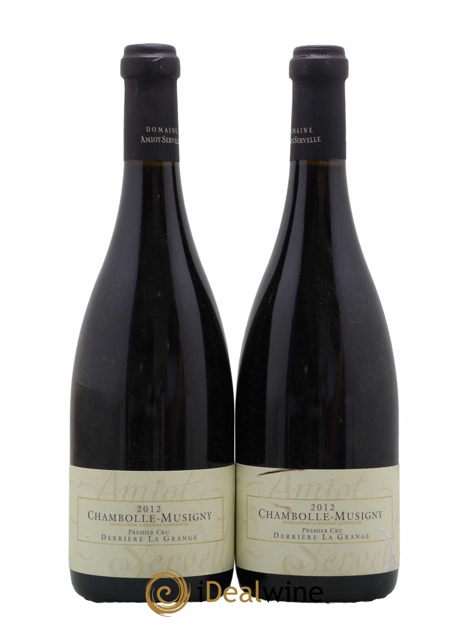 Chambolle-Musigny 1er Cru Derrière la Grange Amiot-Servelle 2012 - Lot de 2 bouteilles - 0