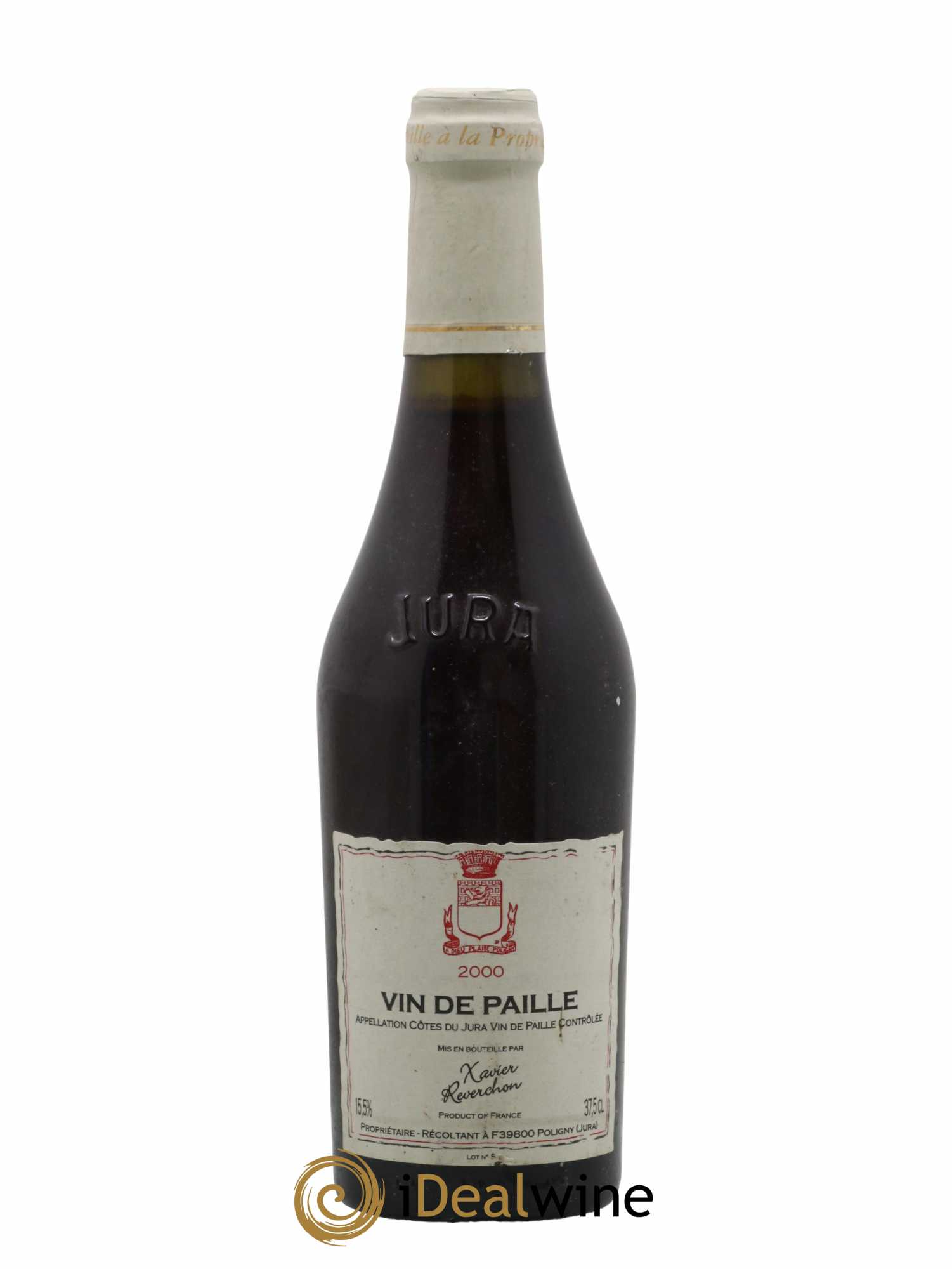 Côtes du Jura Vin de Paille Xavier Reverchon 2000 - Posten von 1 Demi-Flasche - 0