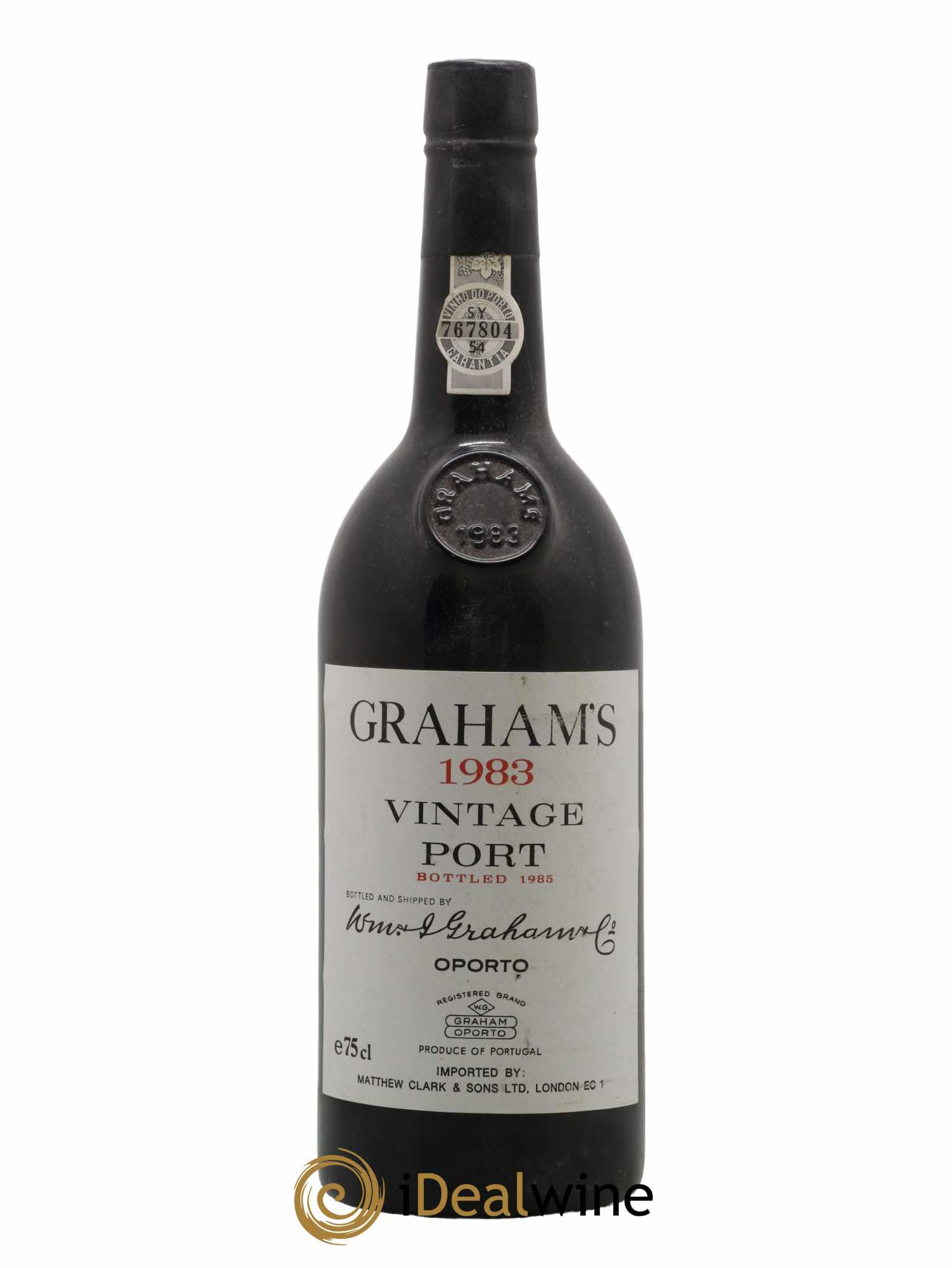Porto Vintage Port Graham's 1983 - Lot de 1 bouteille - 0