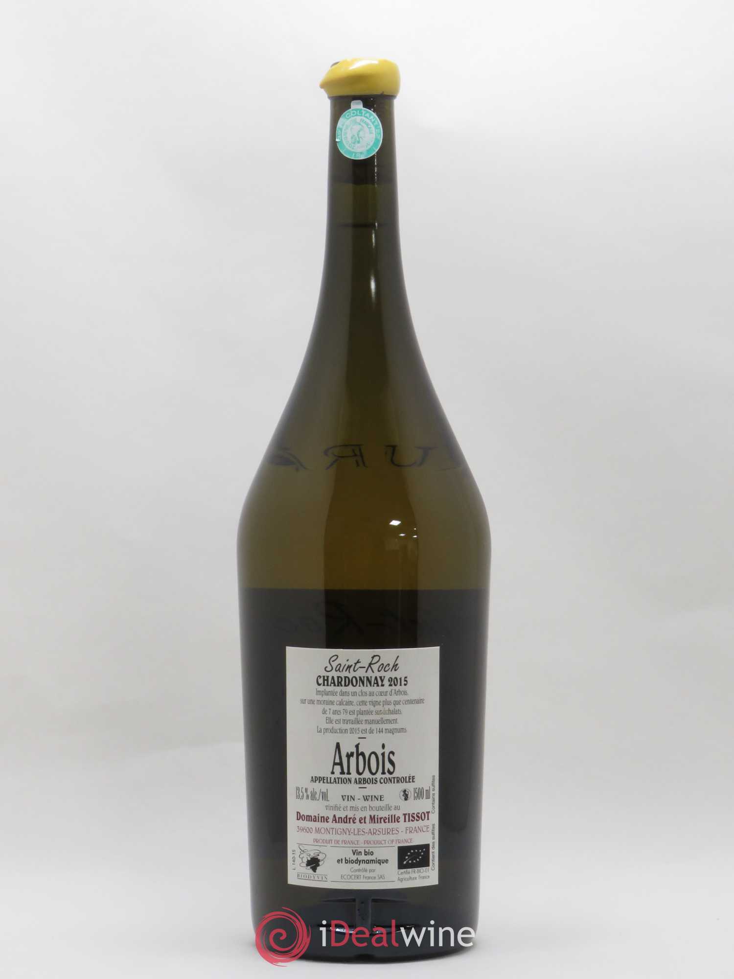 Arbois Cuvée Saint-Roch Domaine Tissot 2015 - Posten von 1 Magnum - 1