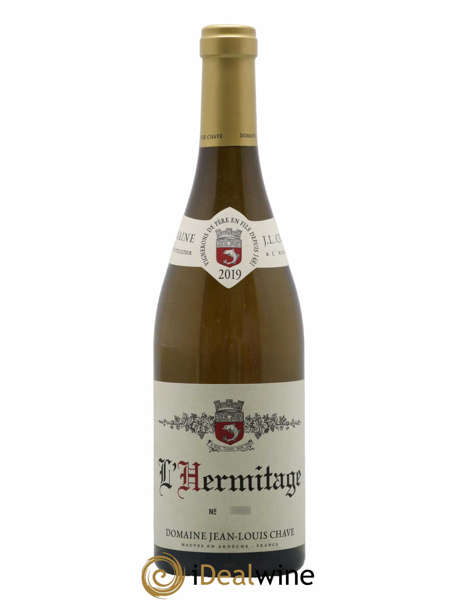 Hermitage Jean-Louis Chave 2019 - Lot de 1 bouteille - 0