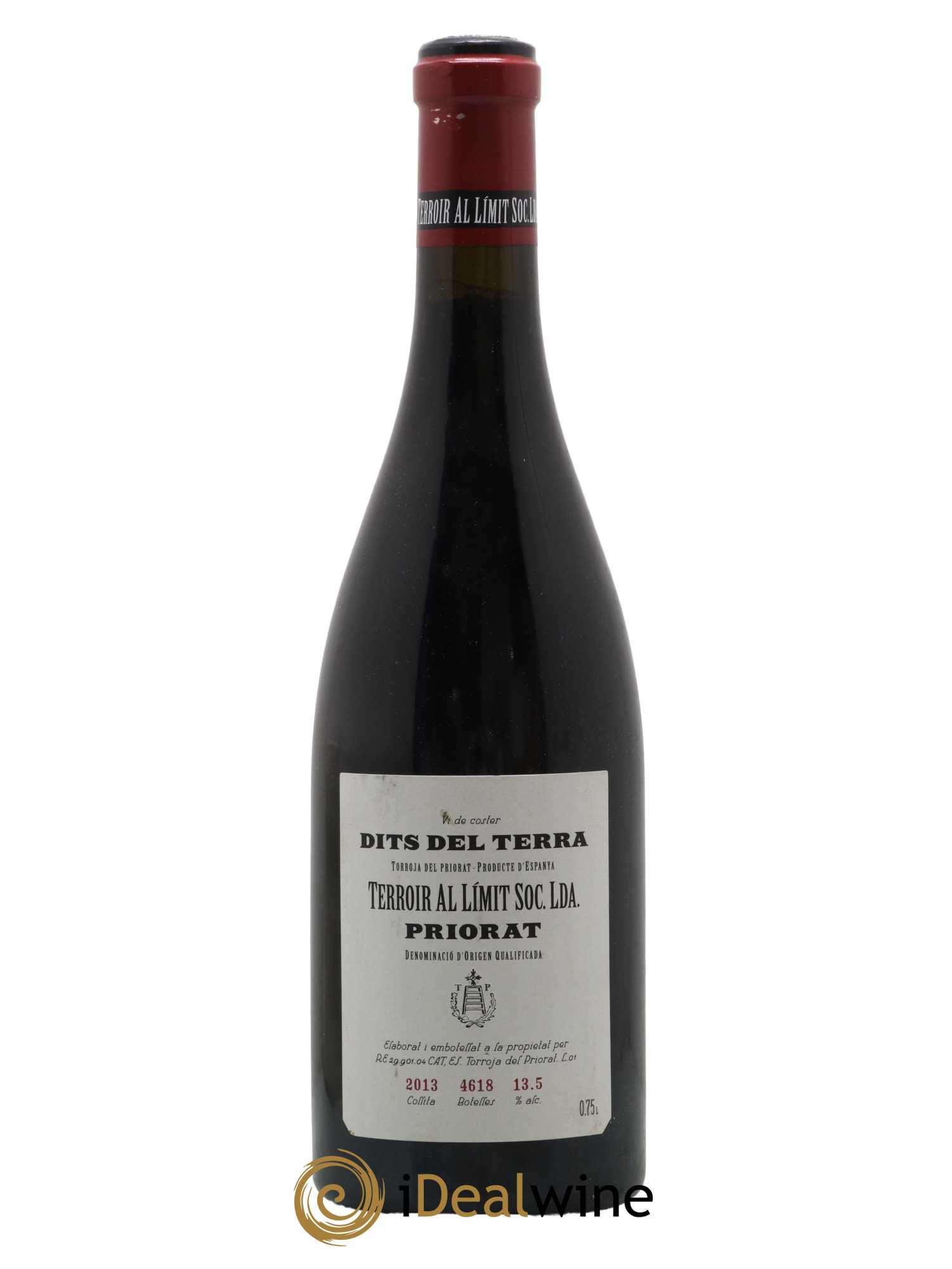 Priorat Terroir Al Limit Dits del Terra Dominik Hubert 2013 - Lot de 1 bouteille - 0