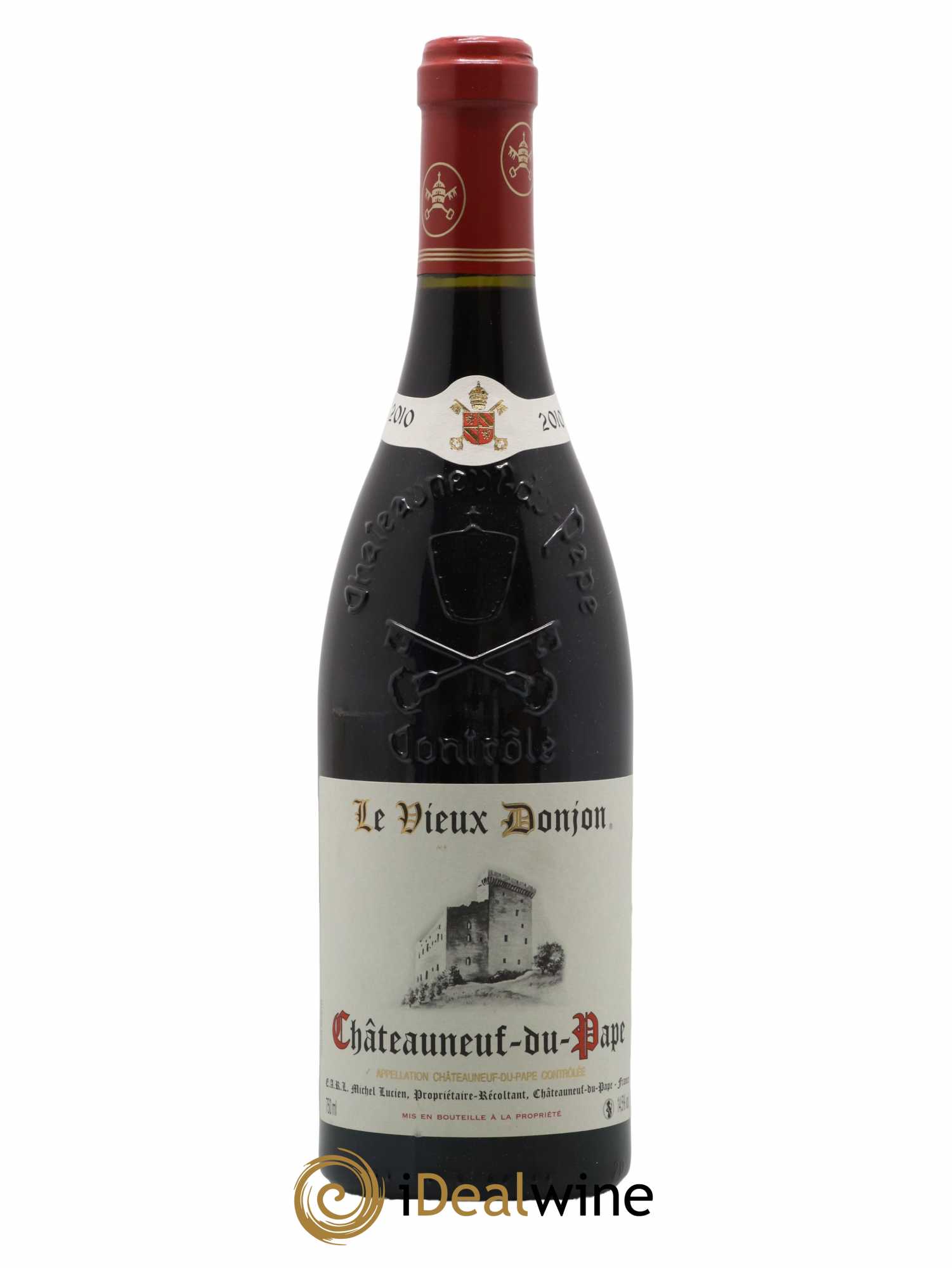 Châteauneuf-du-Pape Le Vieux Donjon Michel Lucien 2010 - Lot de 1 bouteille - 0