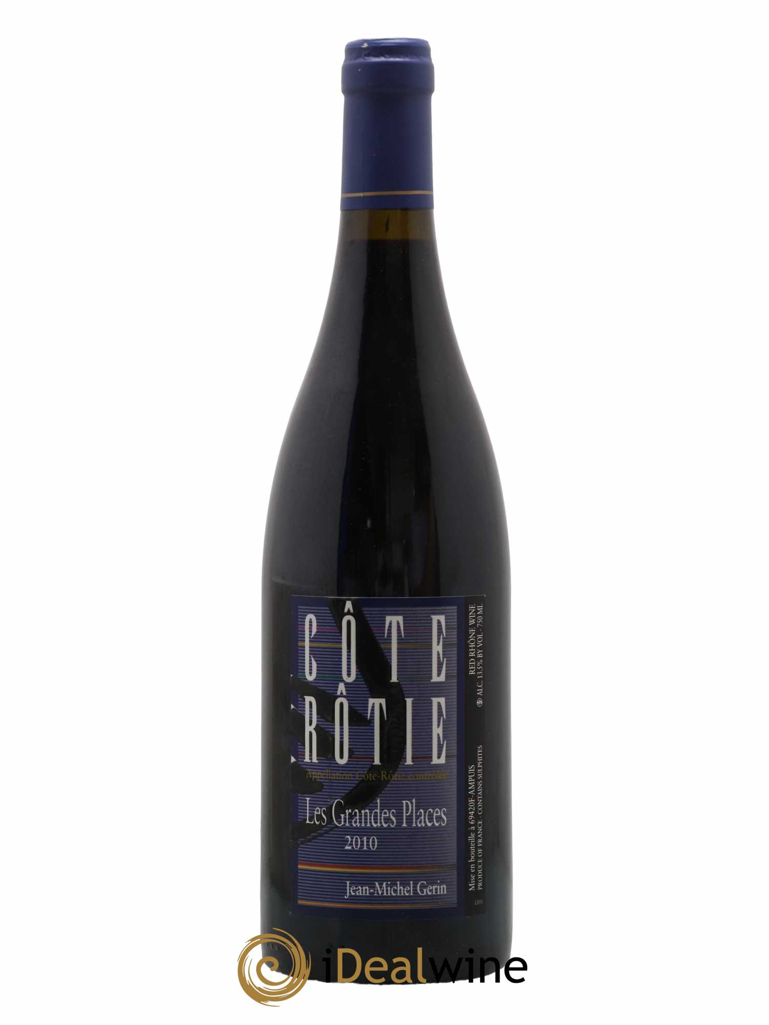 Côte-Rôtie Les Grandes Places Jean-Michel Gerin 2010 - Lot de 1 bouteille - 0