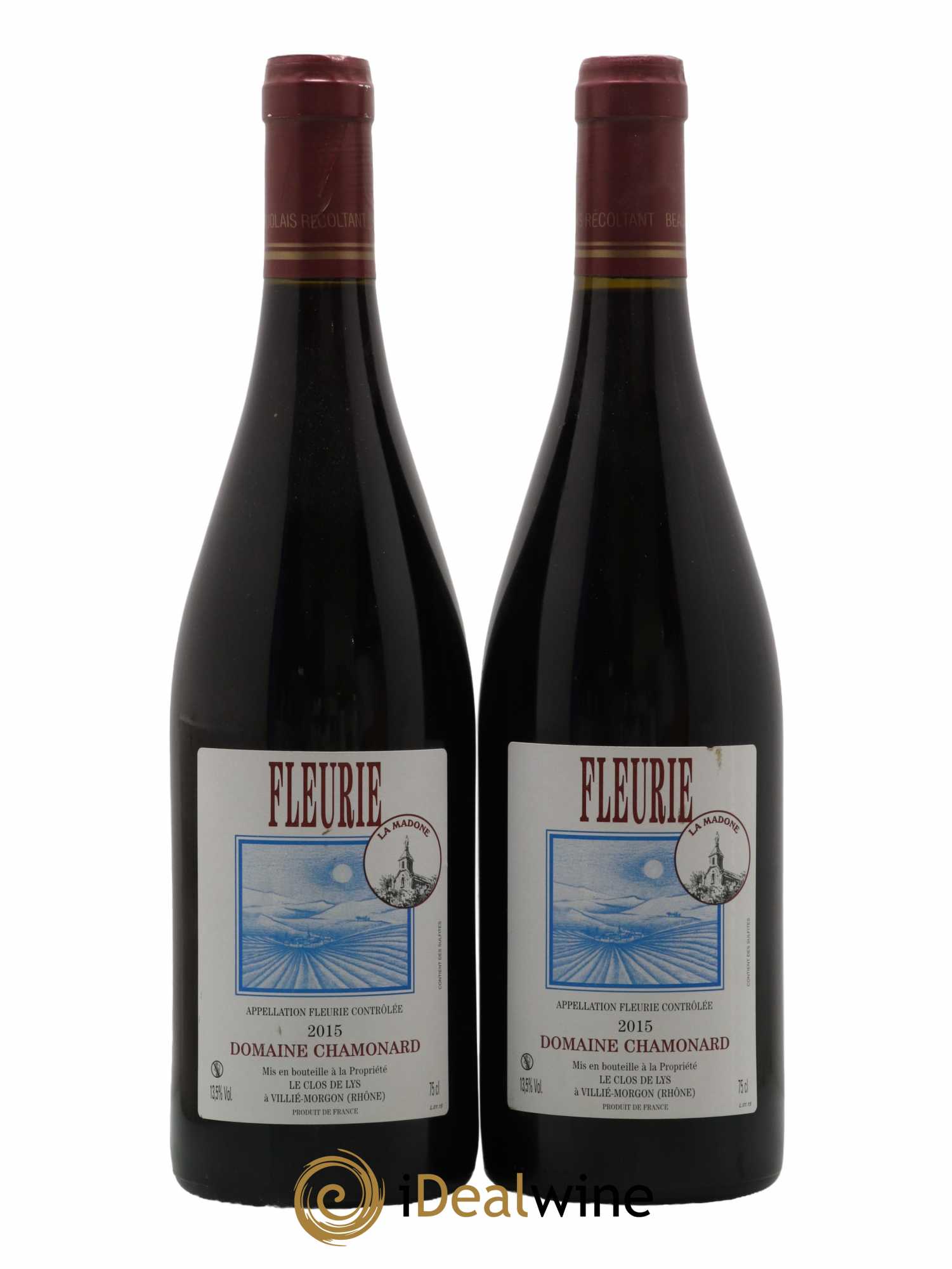 Fleurie Joseph Chamonard (Domaine) La Madone 2015 - Lot de 2 bouteilles - 0