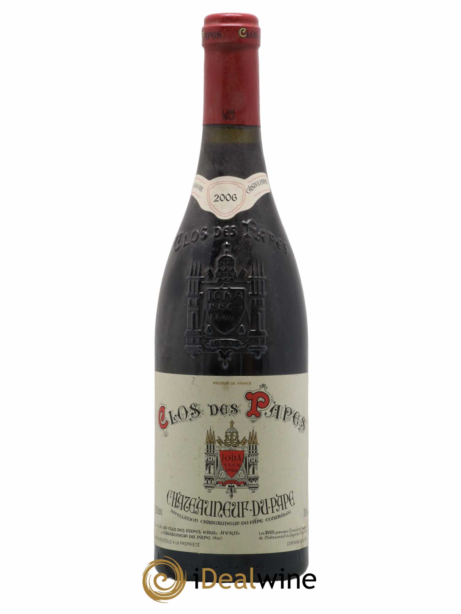 Châteauneuf-du-Pape Clos des Papes - Paul Avril 2006 - Lot de 1 bouteille - 0