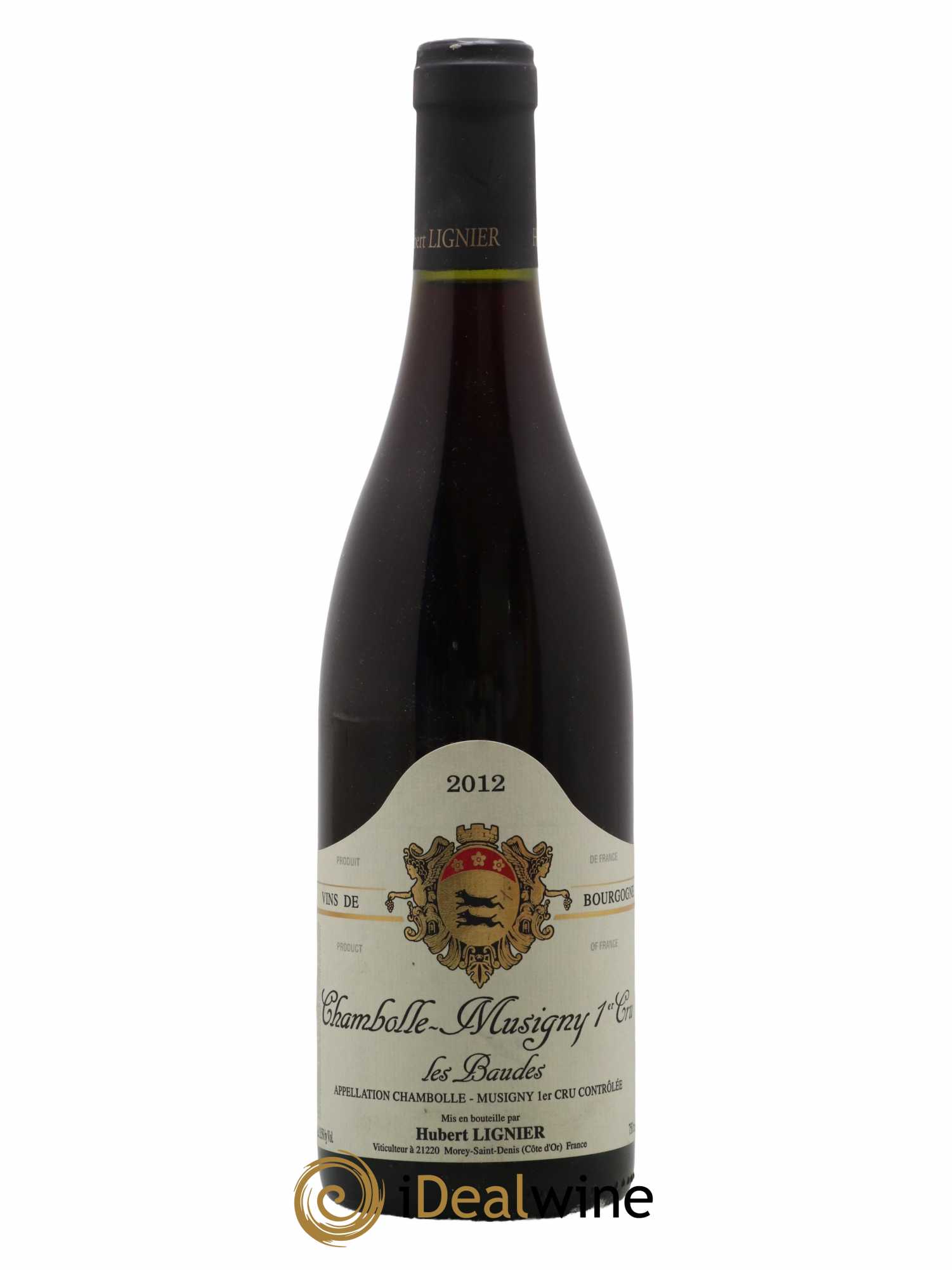 Chambolle-Musigny 1er Cru Les Baudes Hubert Lignier (Domaine) 2012 - Lot de 1 bouteille - 0