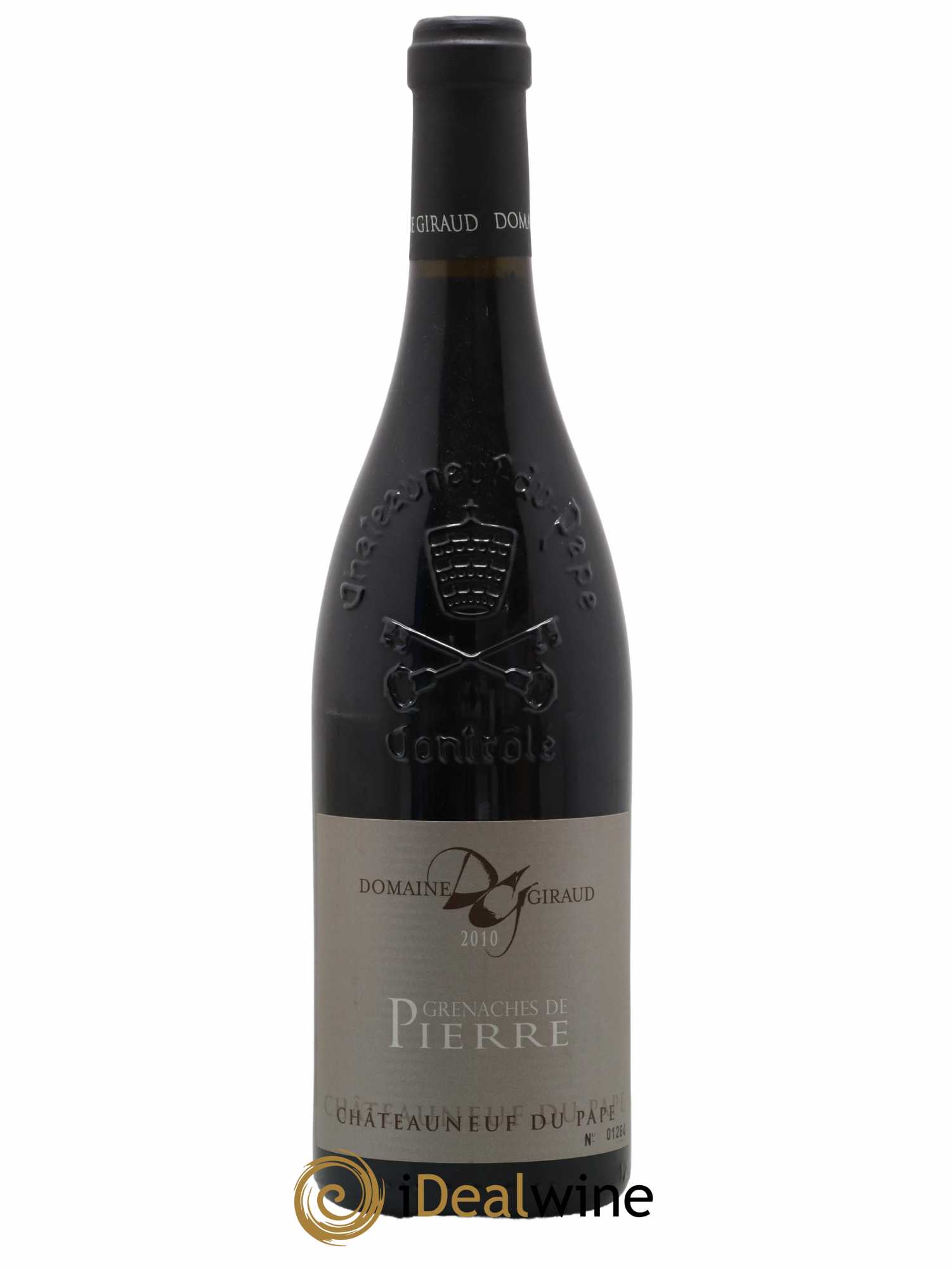 Châteauneuf-du-Pape Les Grenaches De Pierre Giraud (Domaine) 2010 - Lot de 1 bouteille - 0
