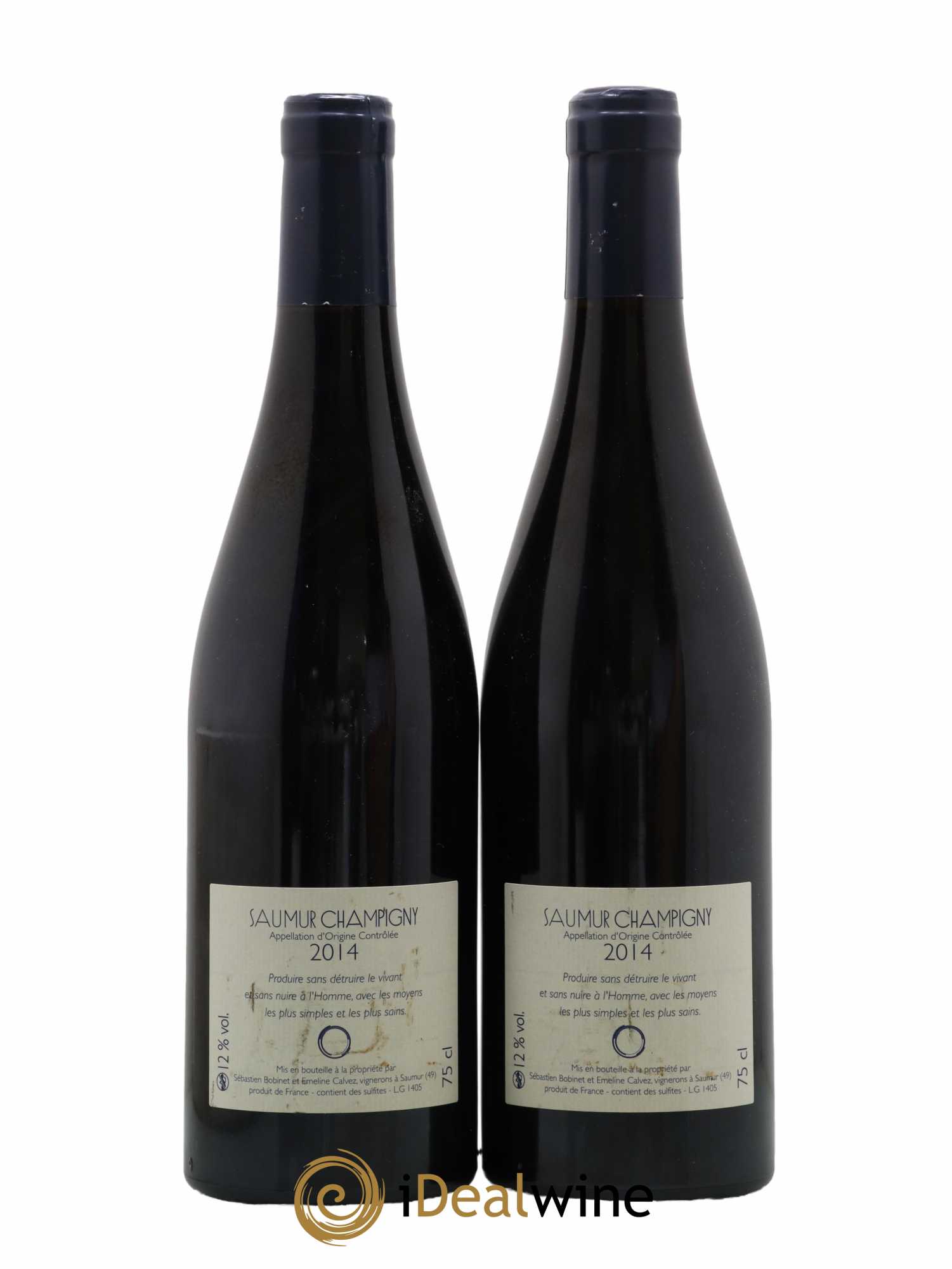 Saumur-Champigny Amatéüs Bobi Bobinet (Domaine) 2014 - Lot de 2 bouteilles - 1