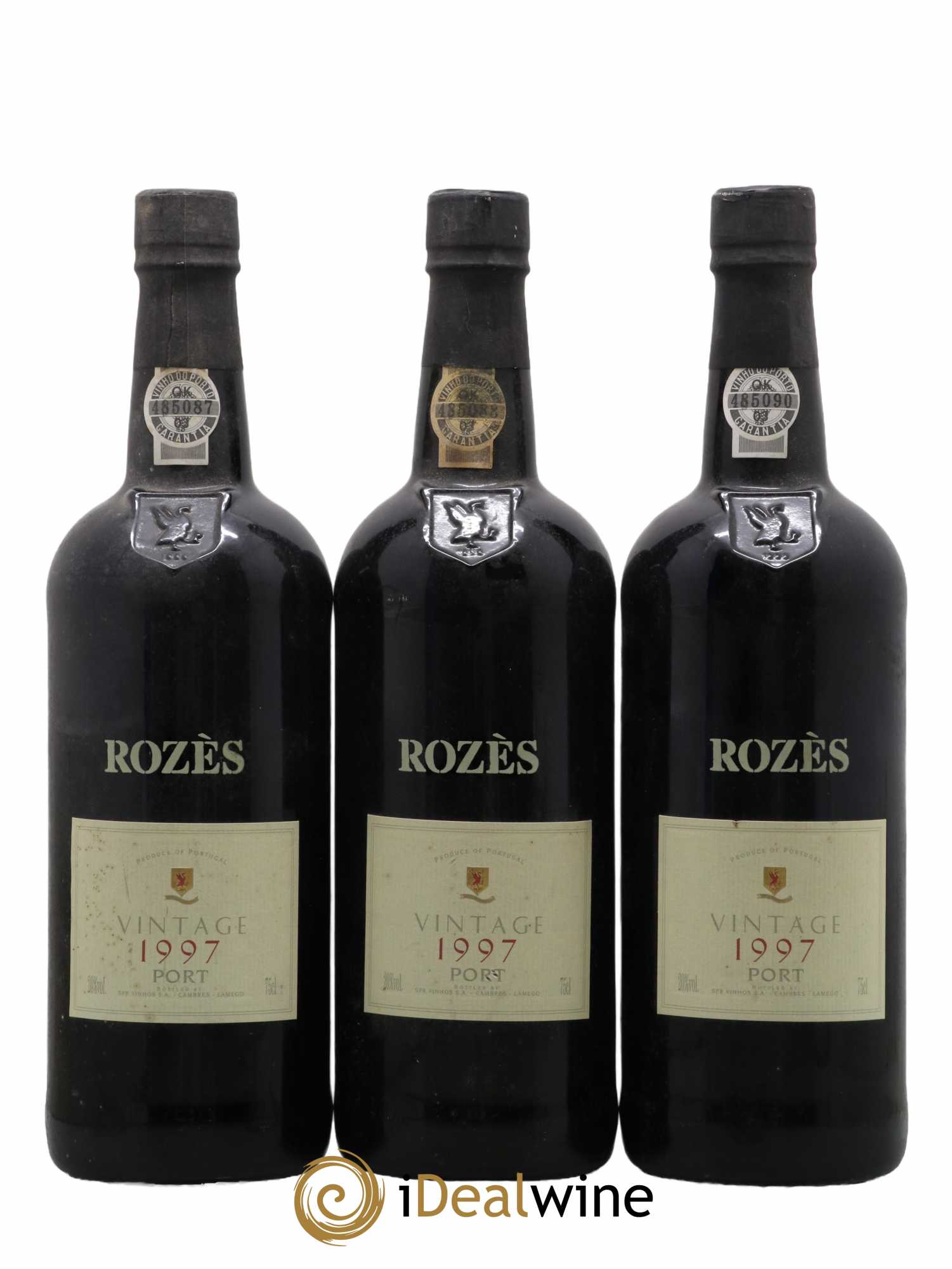 Porto Vintage Port Rozès 1997 - Posten von 3 Flaschen - 0