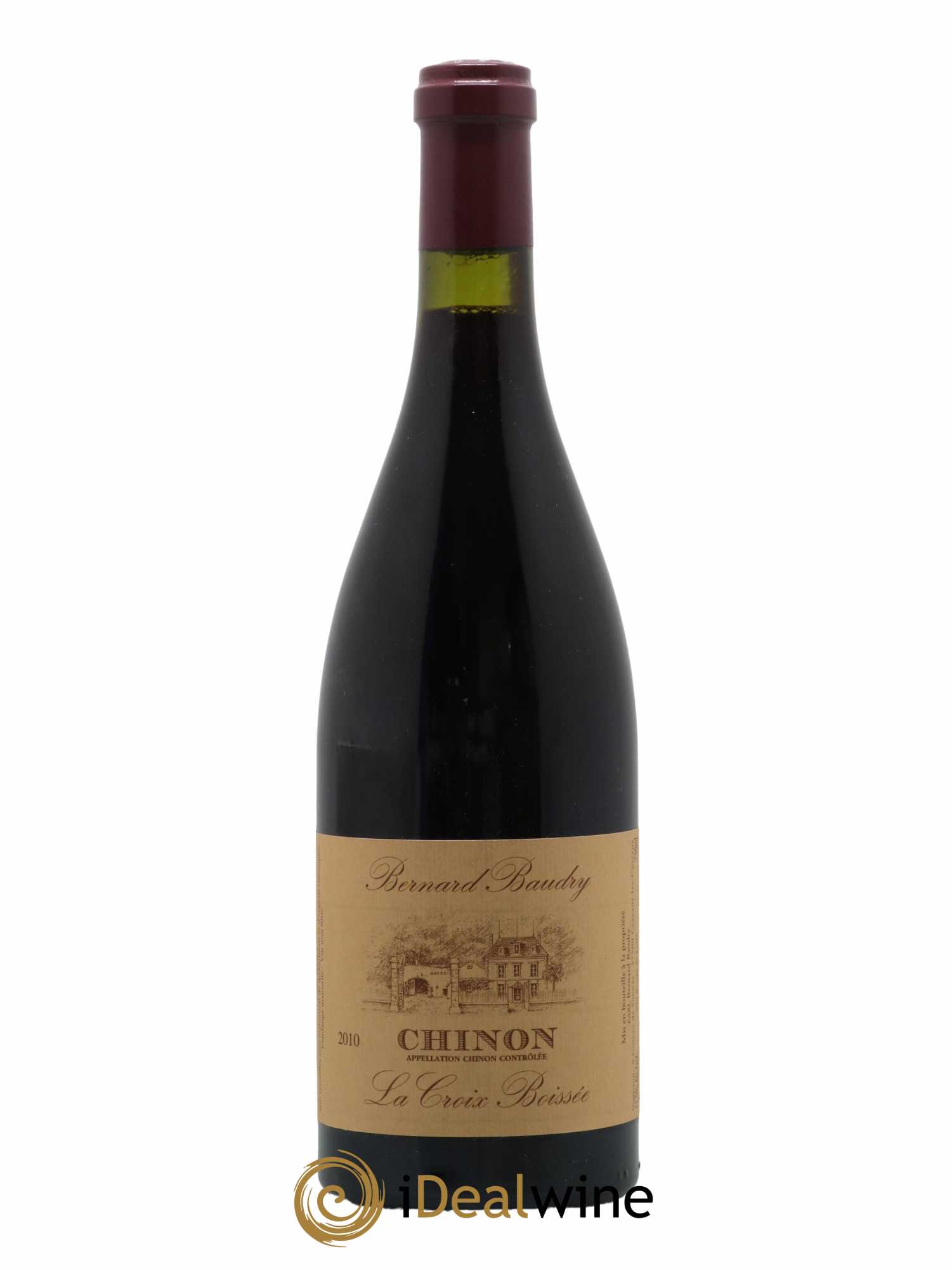 Chinon La Croix Boissée Bernard Baudry 2010 - Lot de 1 bouteille - 0