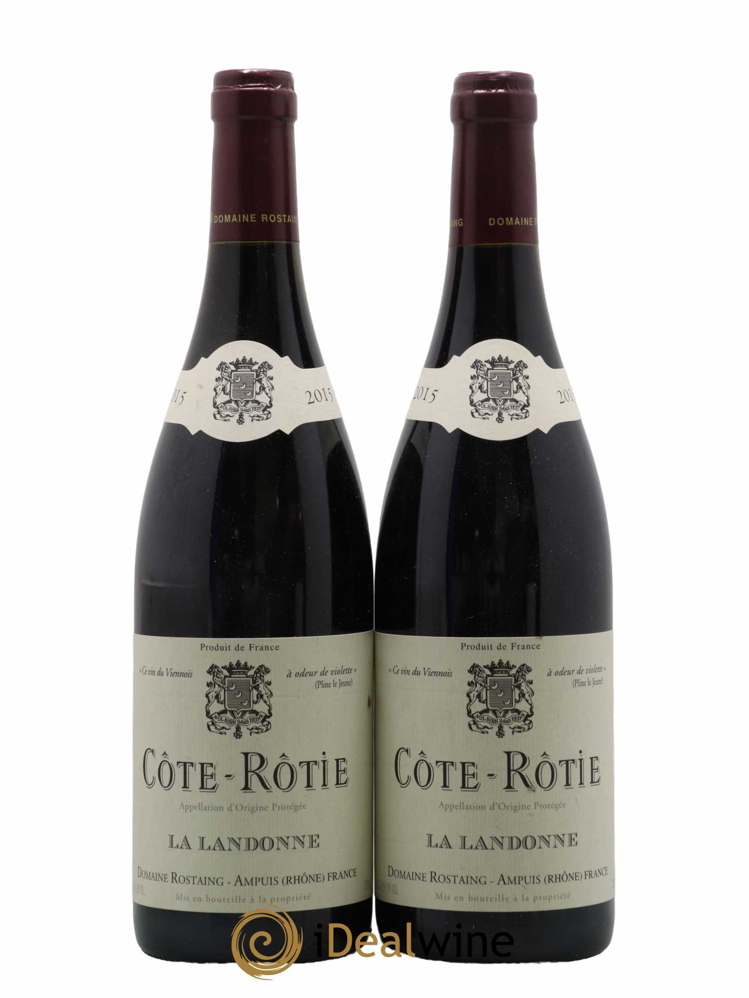 Côte-Rôtie La Landonne René Rostaing 2015 - Lotto di 2 bottiglie - 0