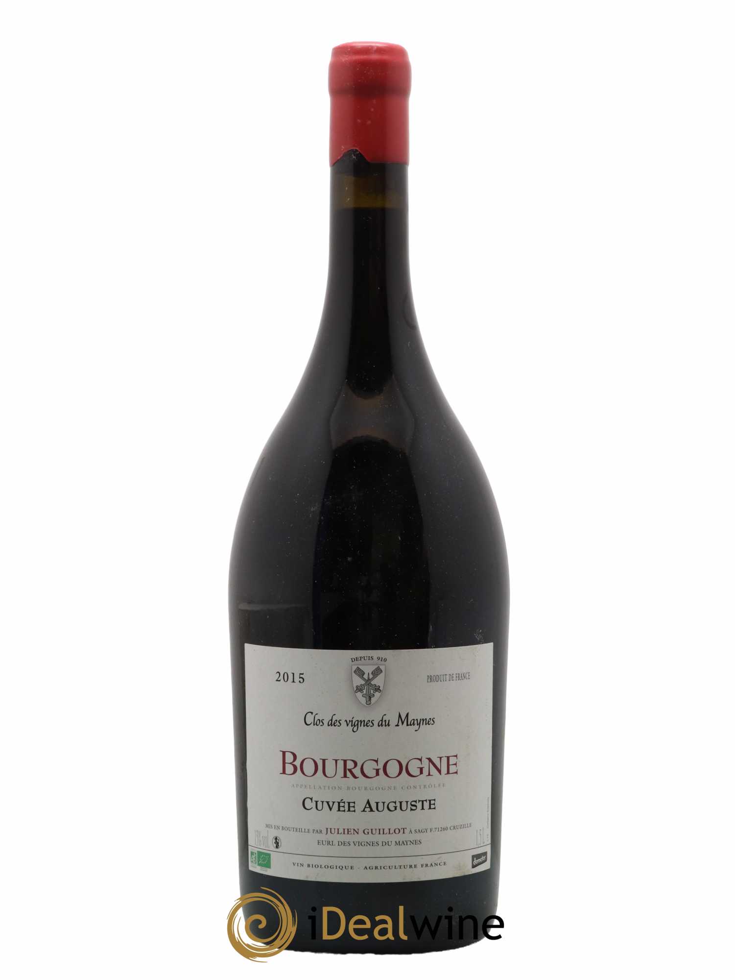 Bourgogne Cuvée Auguste Les Vignes du Maynes 2015 - Lot de 1 magnum - 0