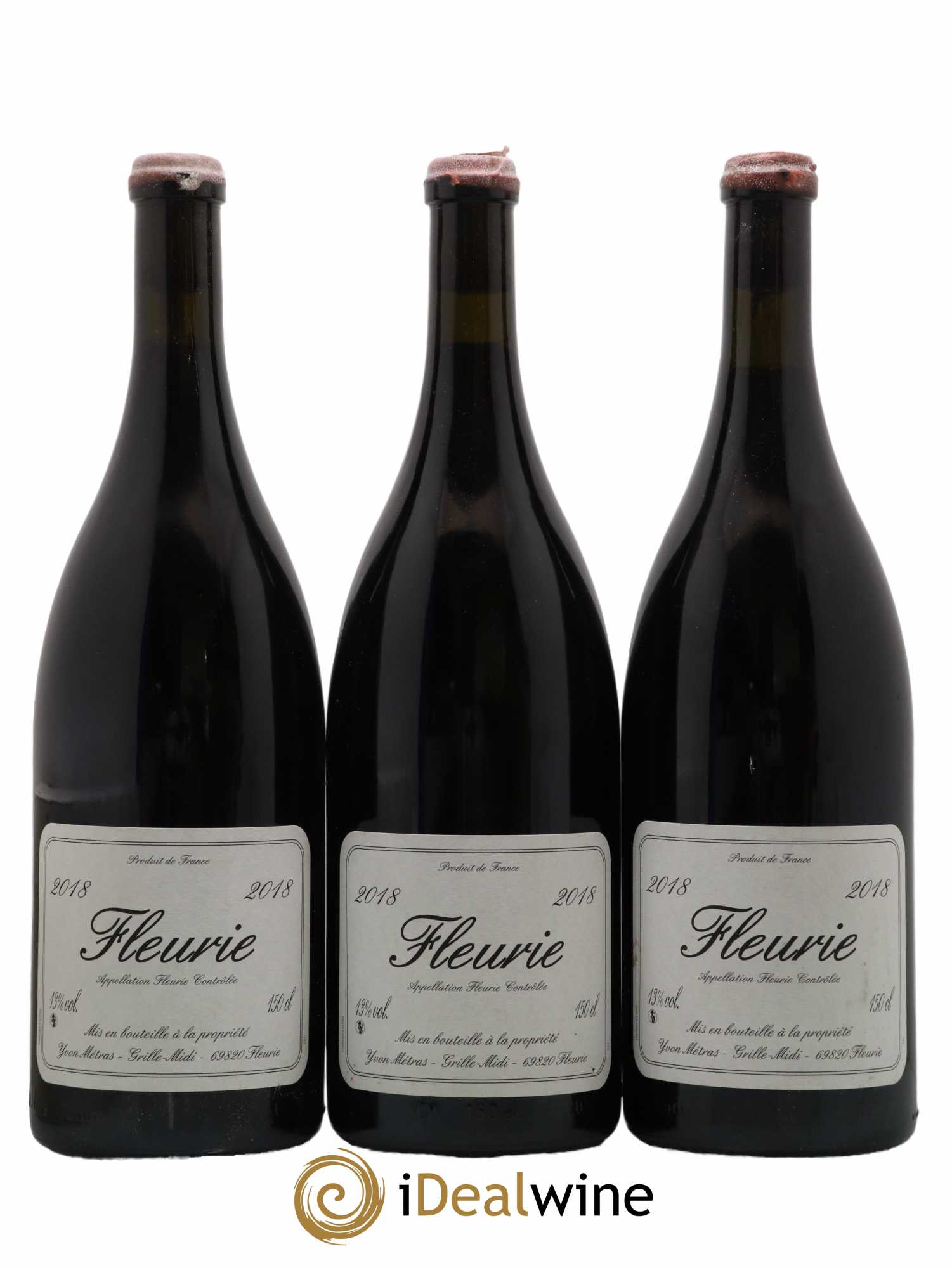 Fleurie Yvon Métras 2018 - Lot de 3 magnums - 0
